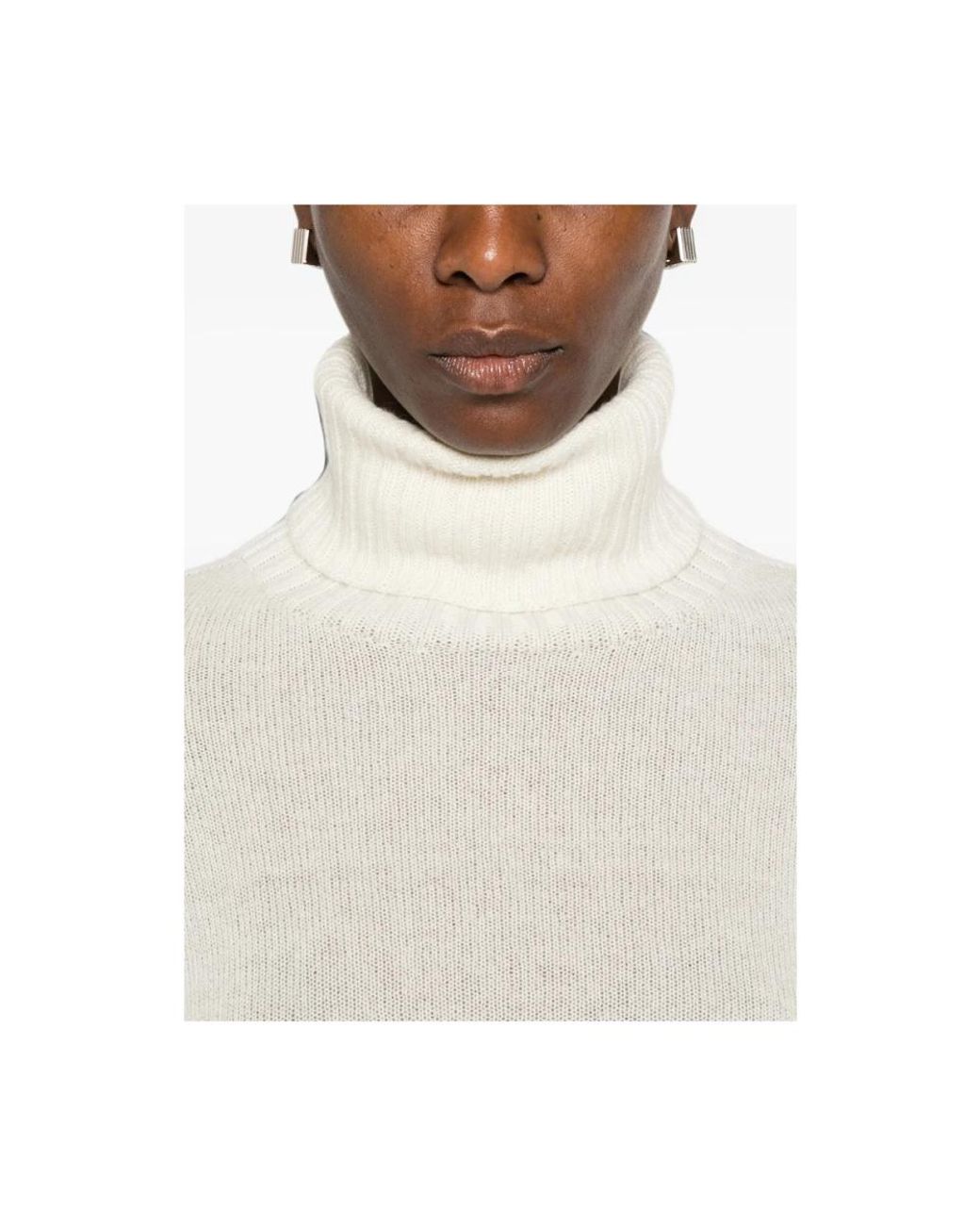 Aragona White Cashmere Knitwear