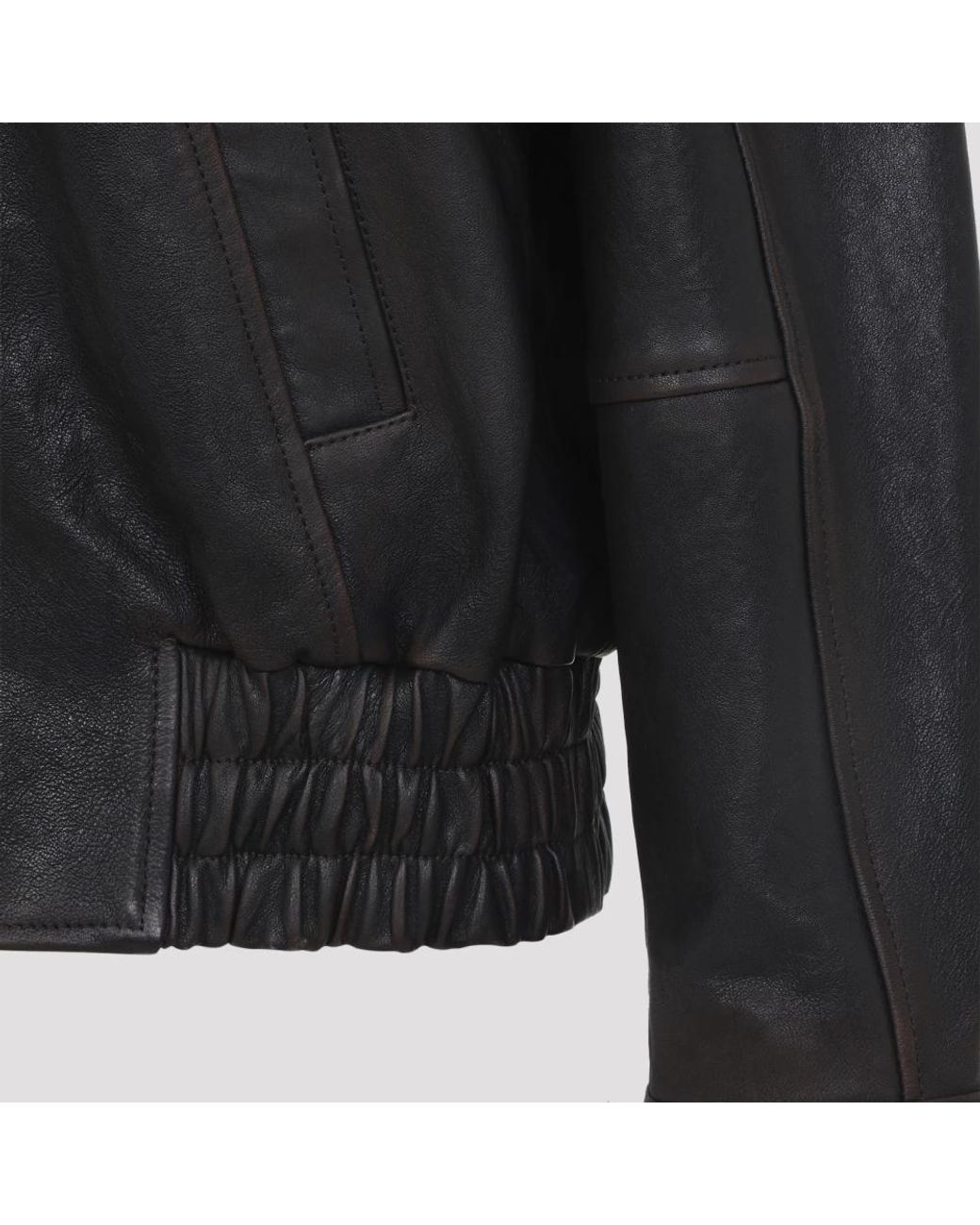 Golden Goose Deluxe Brand Black Leather Jackets