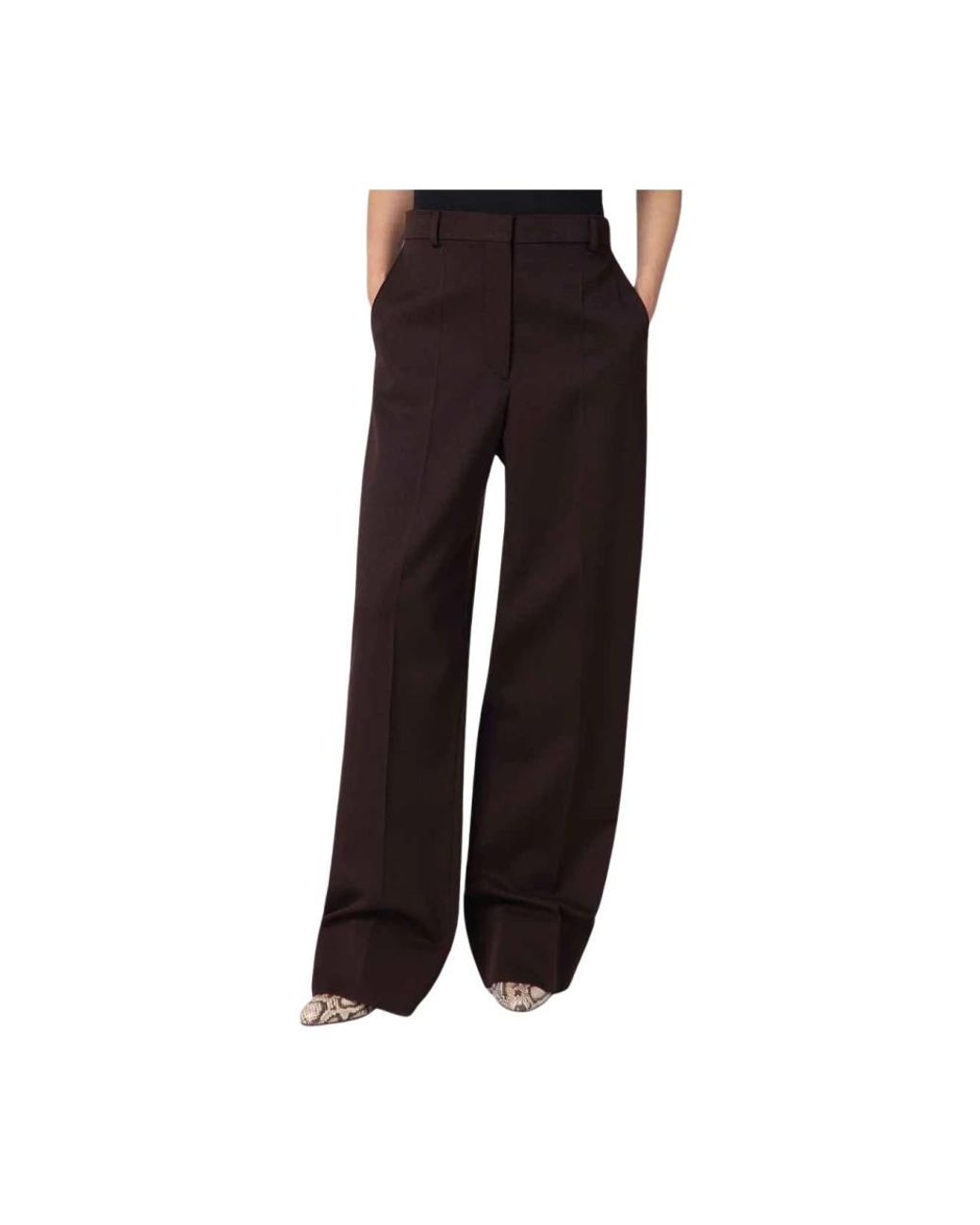 Stella McCartney Black Wide Trousers