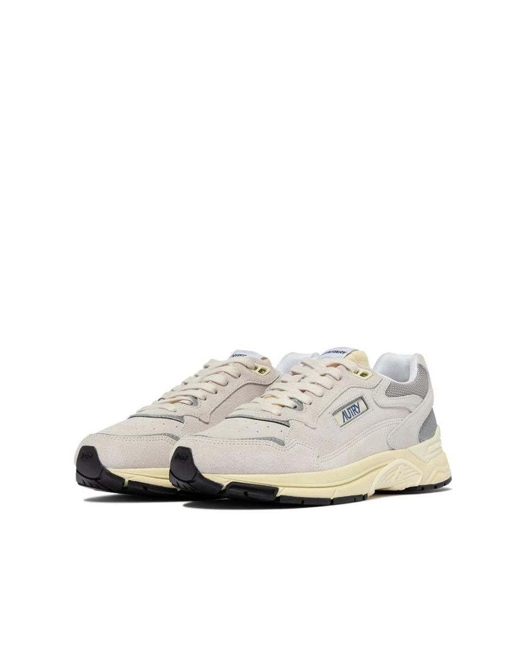 Autry White Sneakers Neutral, Gray for men