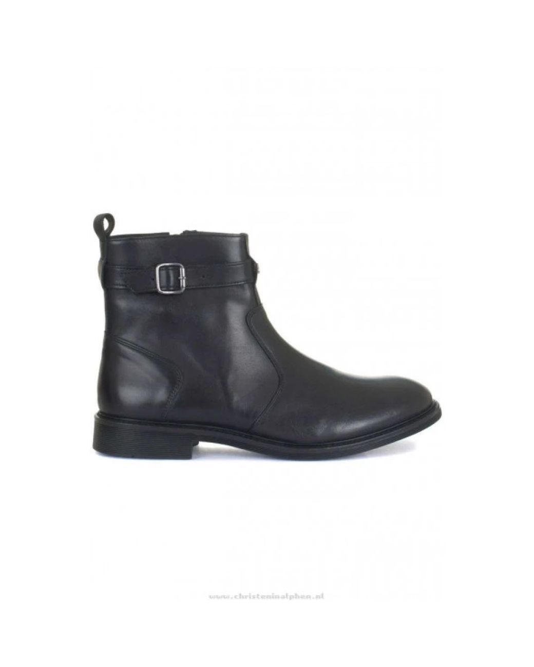 Emporio Armani Black Ankle Boots for men