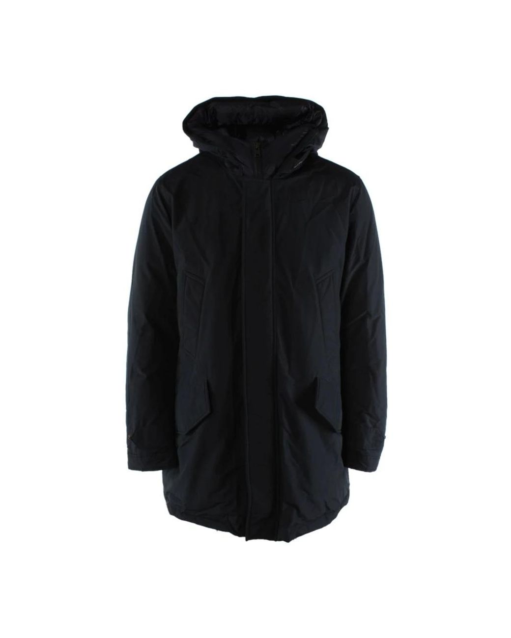 Woolrich Black Winter Jackets for men