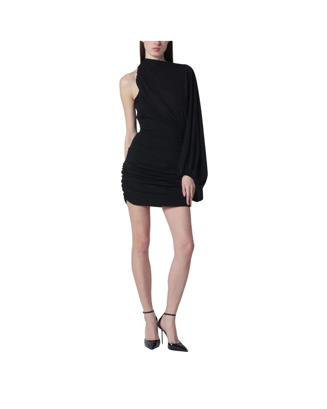 ANDAMANE Black Short Dresses