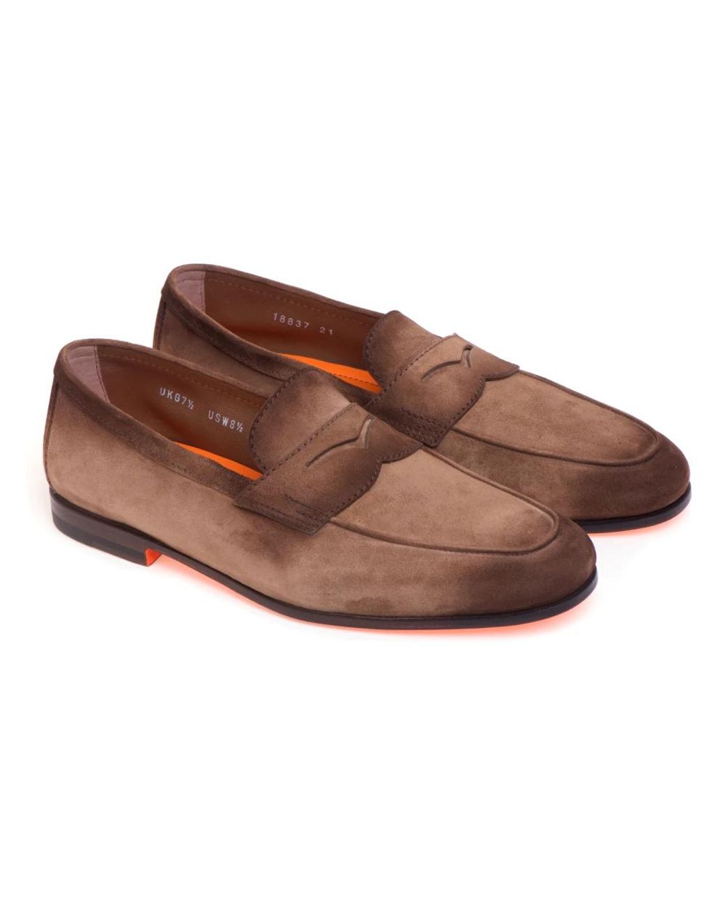 Santoni Carlo Loafer in Brown für Herren