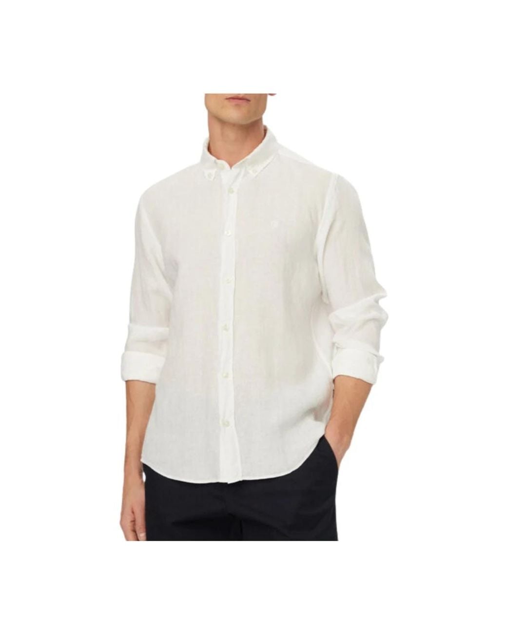 Boss White Casual Shirts for men