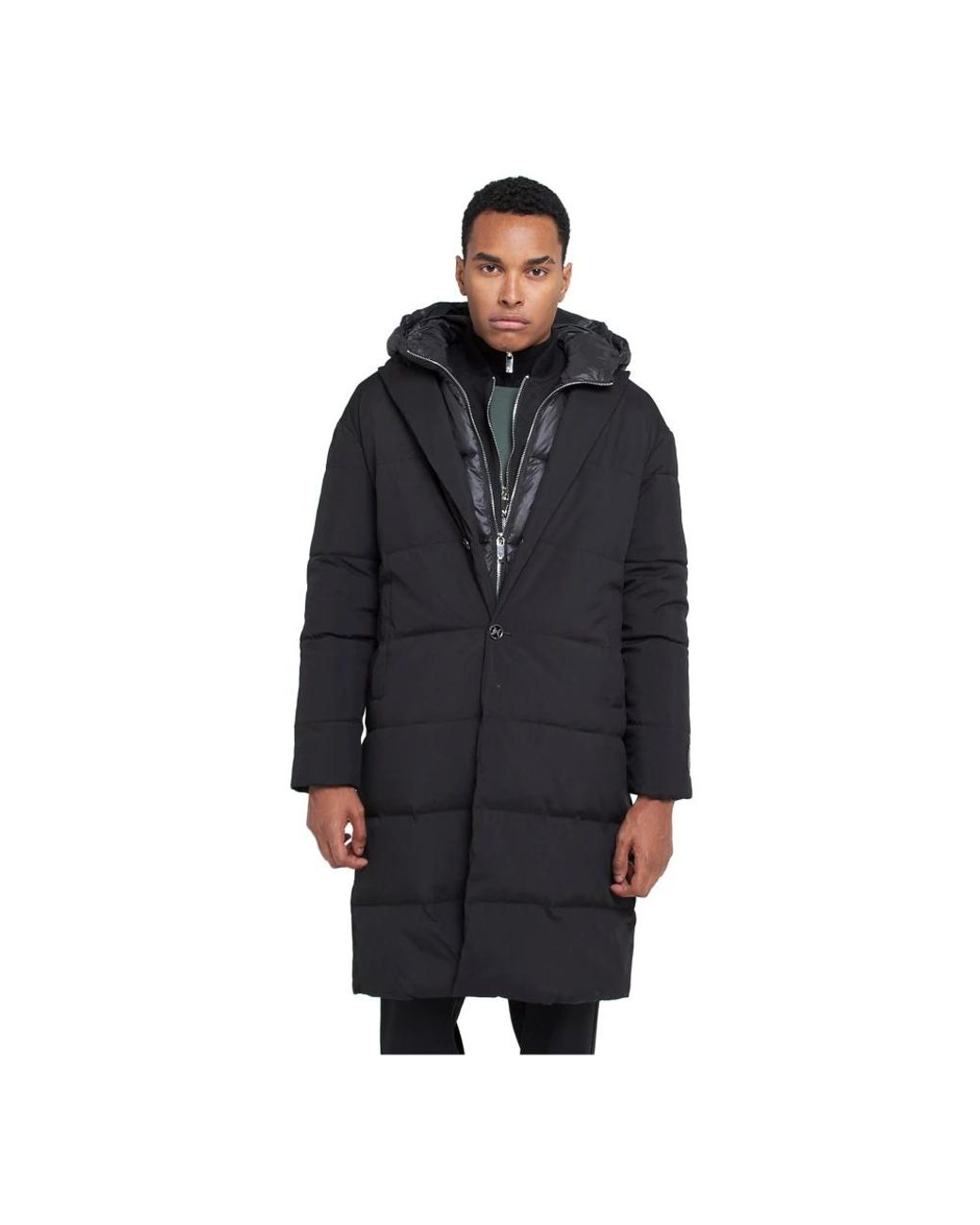 John Richmond Black Parkas for men