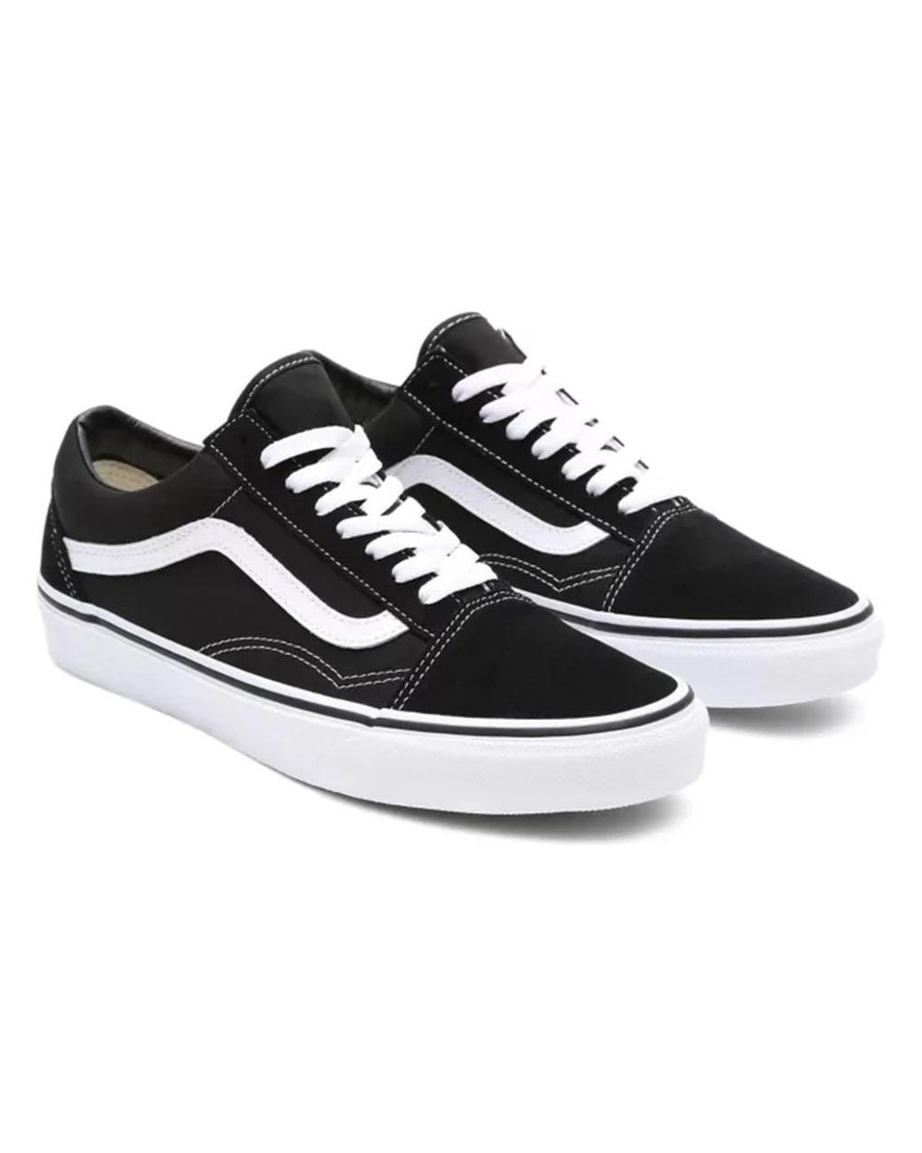 Vans Black Old Skool Canvas Trainers for men