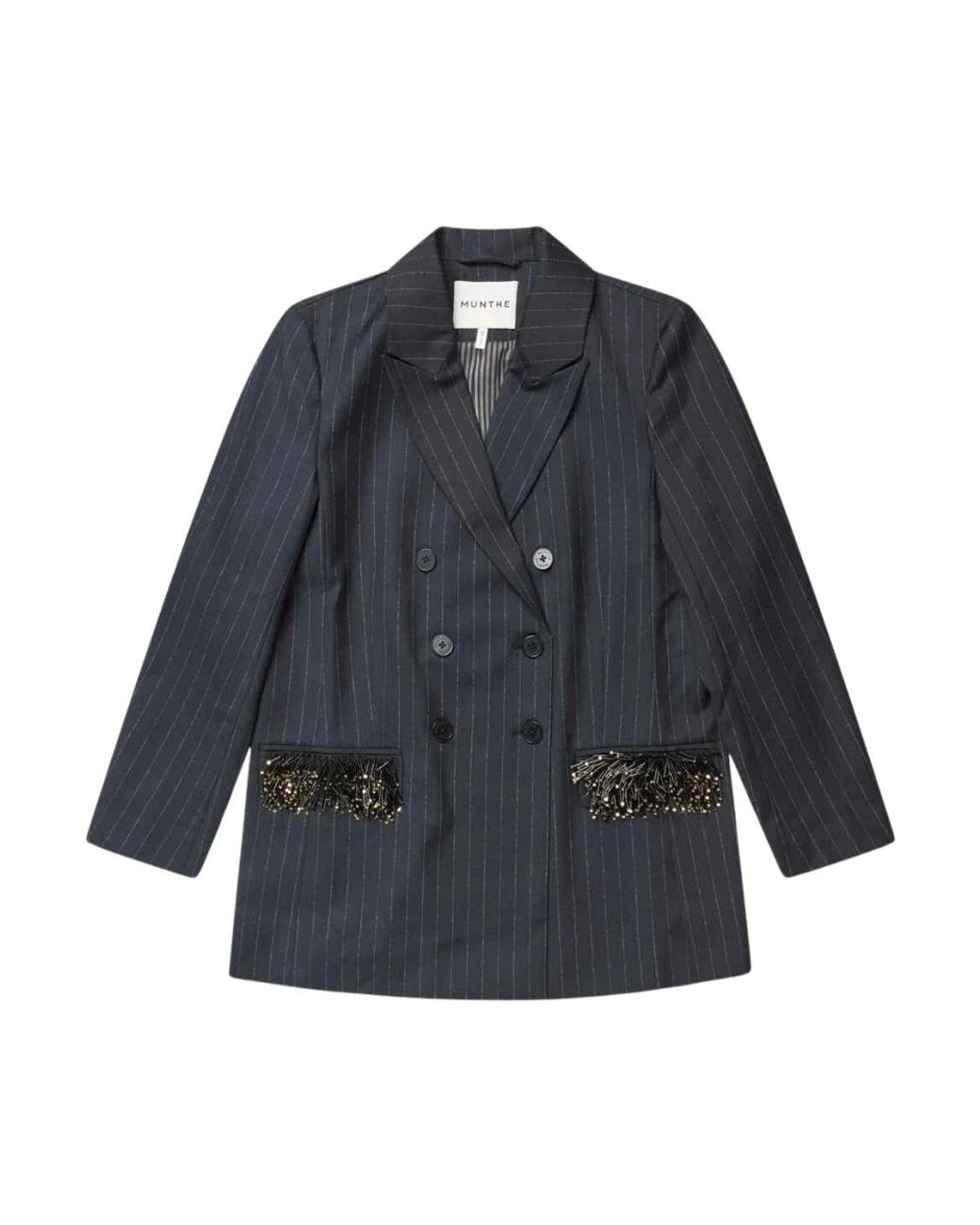 Munthe Virionics Blazer in het Blue