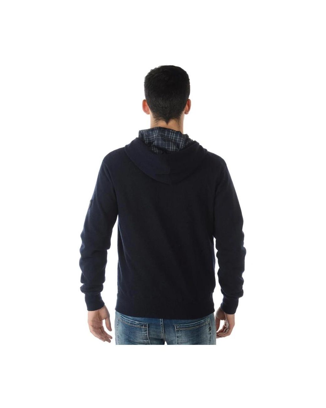 Zip-Throughs Armani Jeans de hombre de color Blue