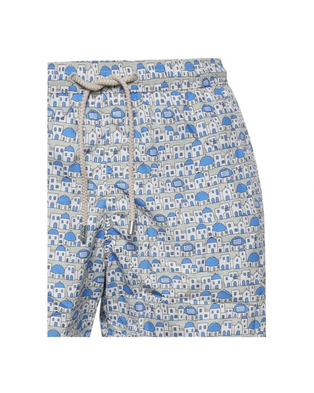 Mc2 Saint Barth Blue Beachwear for men