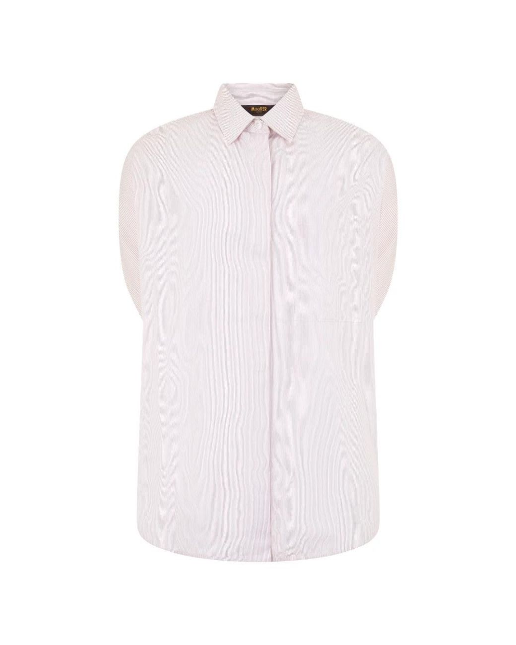 Shirts Moorer de color White