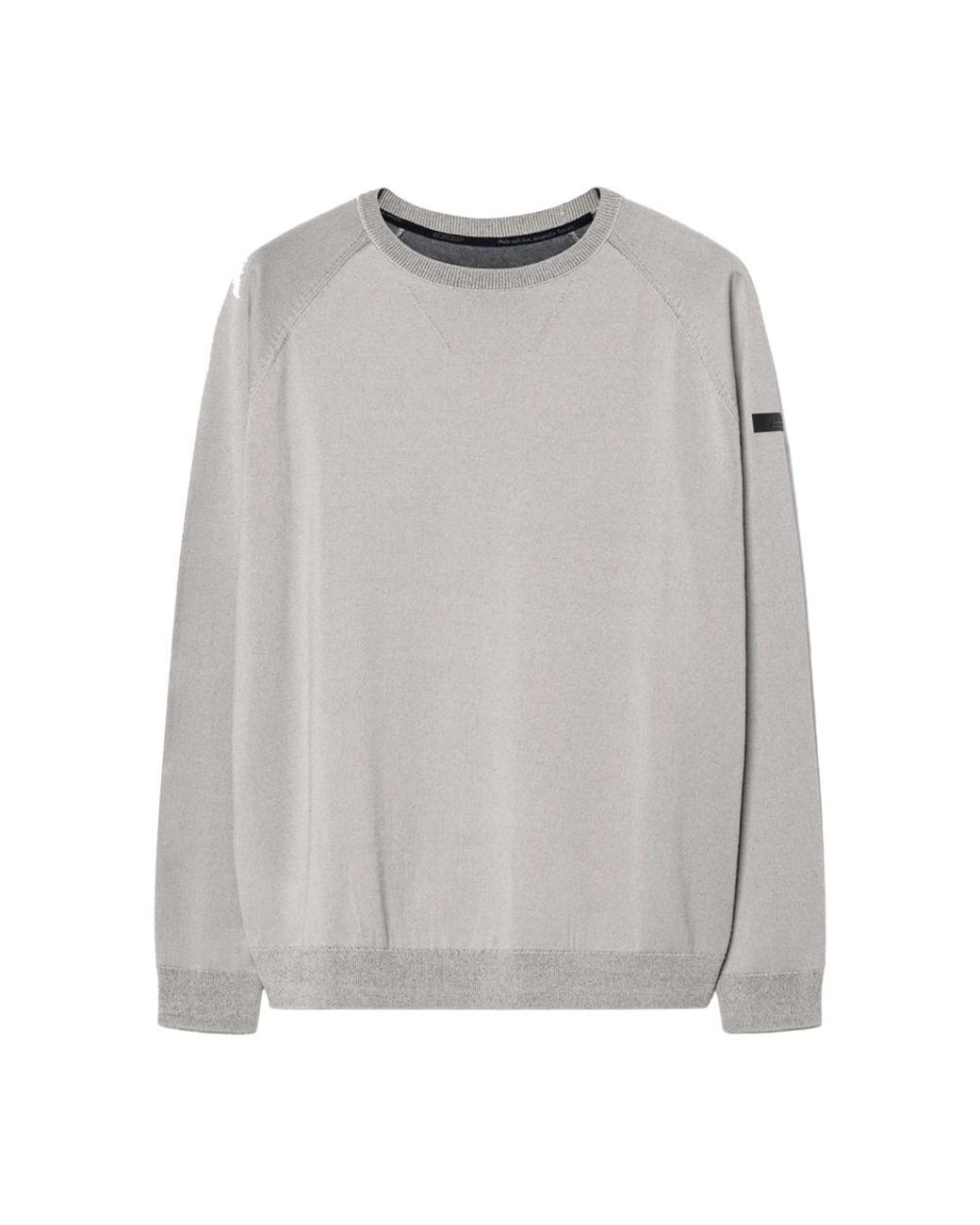 Rrd Gray Round-Neck Knitwear for men