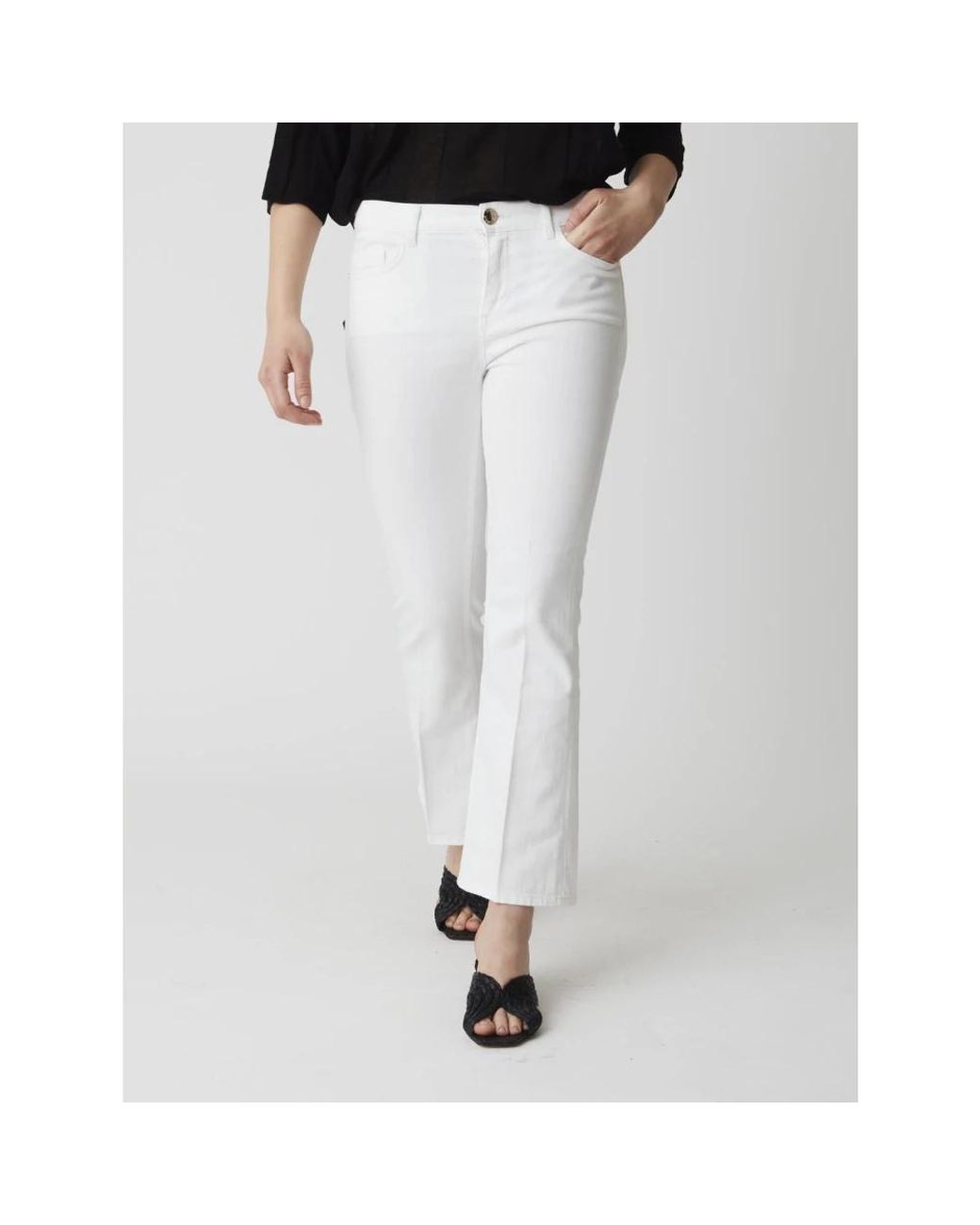 Pinko Black Bootcut Jeans