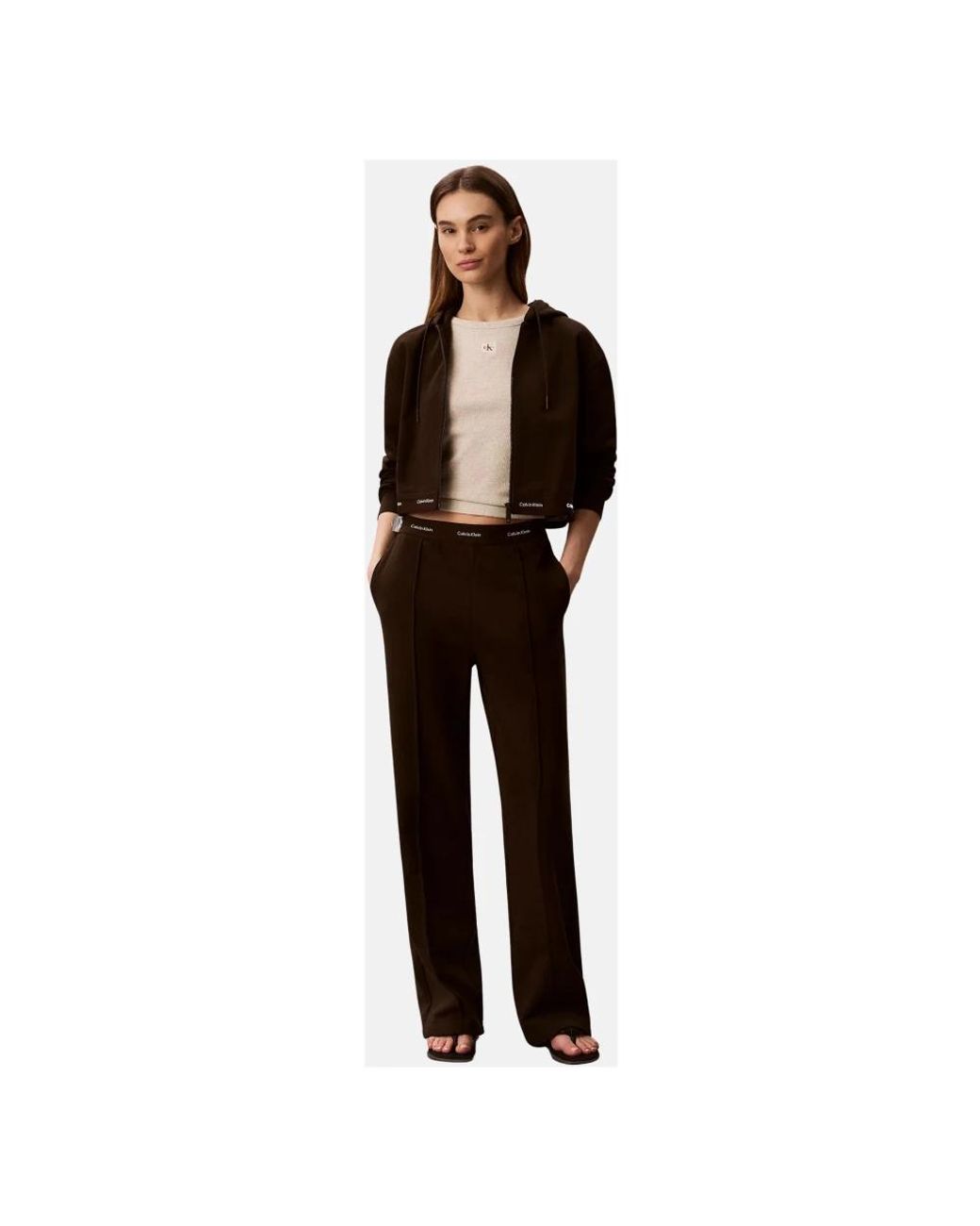 Calvin Klein Black Zip-Throughs