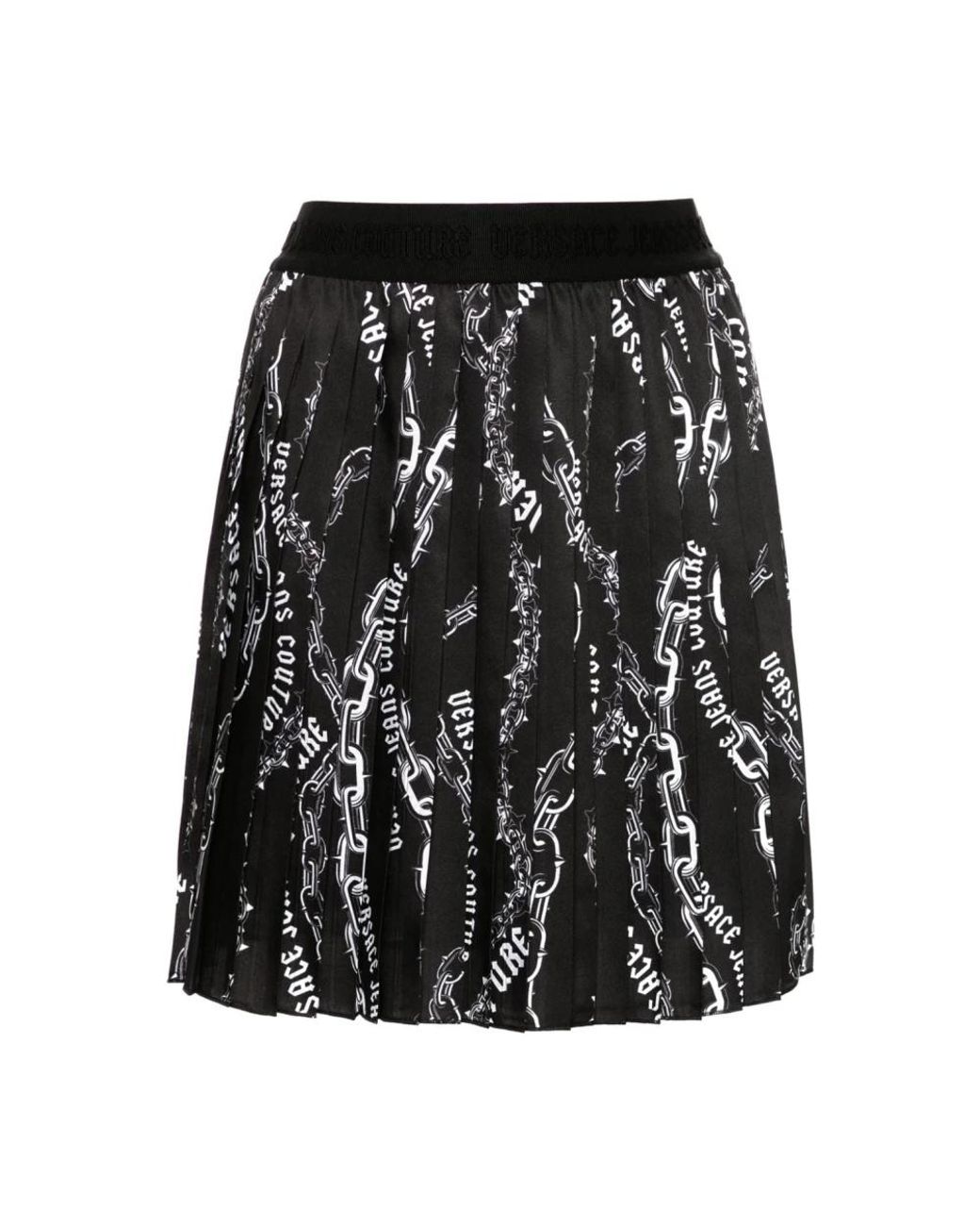 Versace Jeans Couture Black Short Skirts