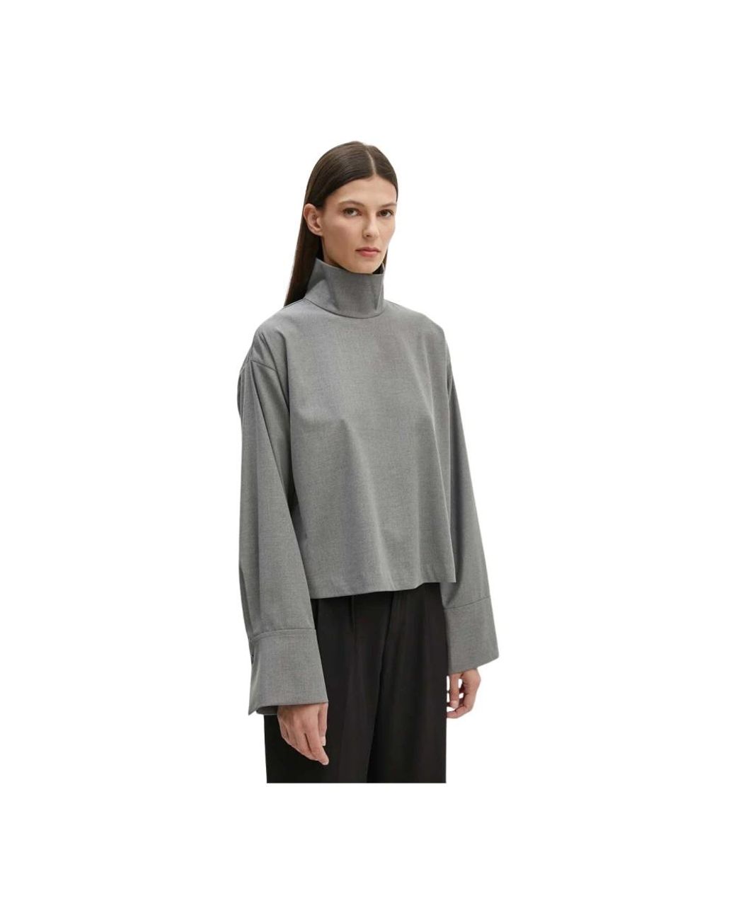2nd Day Francisca Turtleneck in het Gray