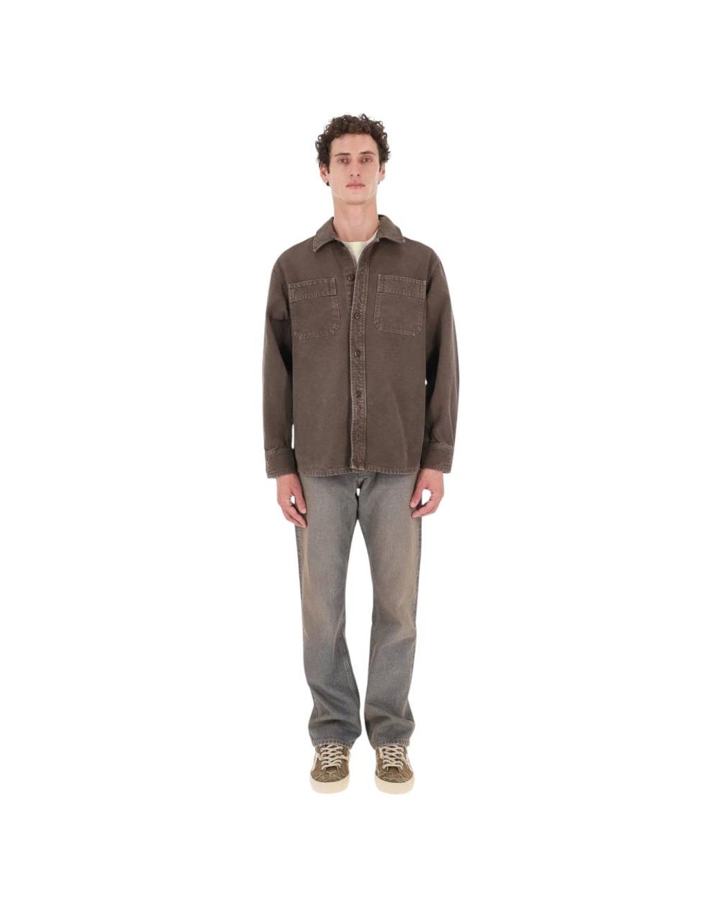 Light Jackets A.P.C. de hombre de color Brown