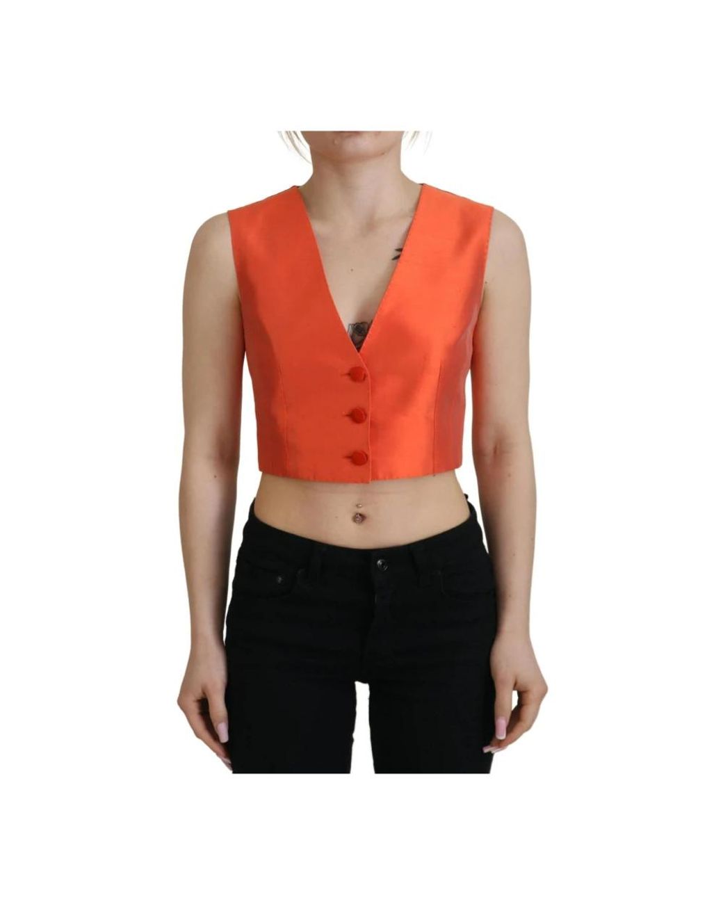 Dolce & Gabbana Red Waistcoats