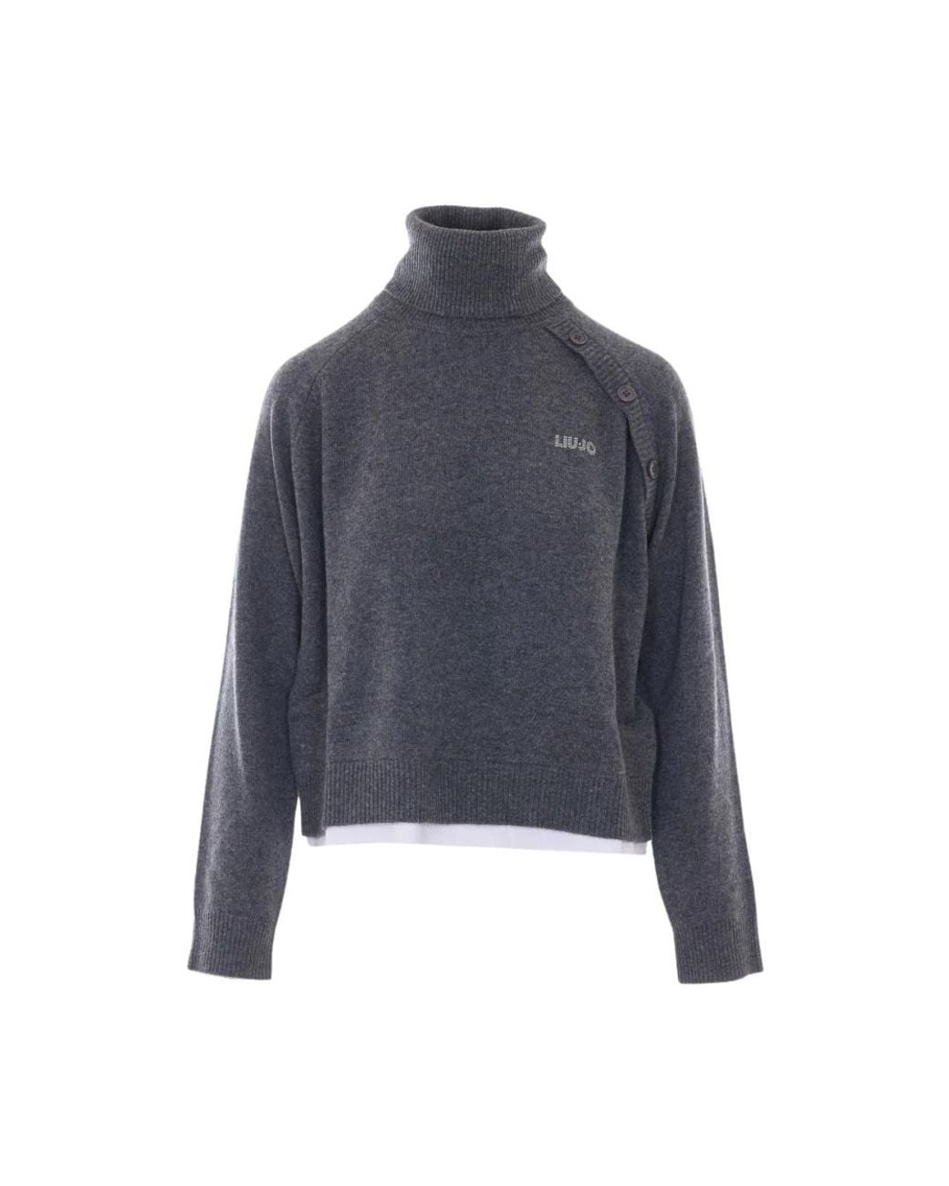 Liu Jo Blue Turtlenecks