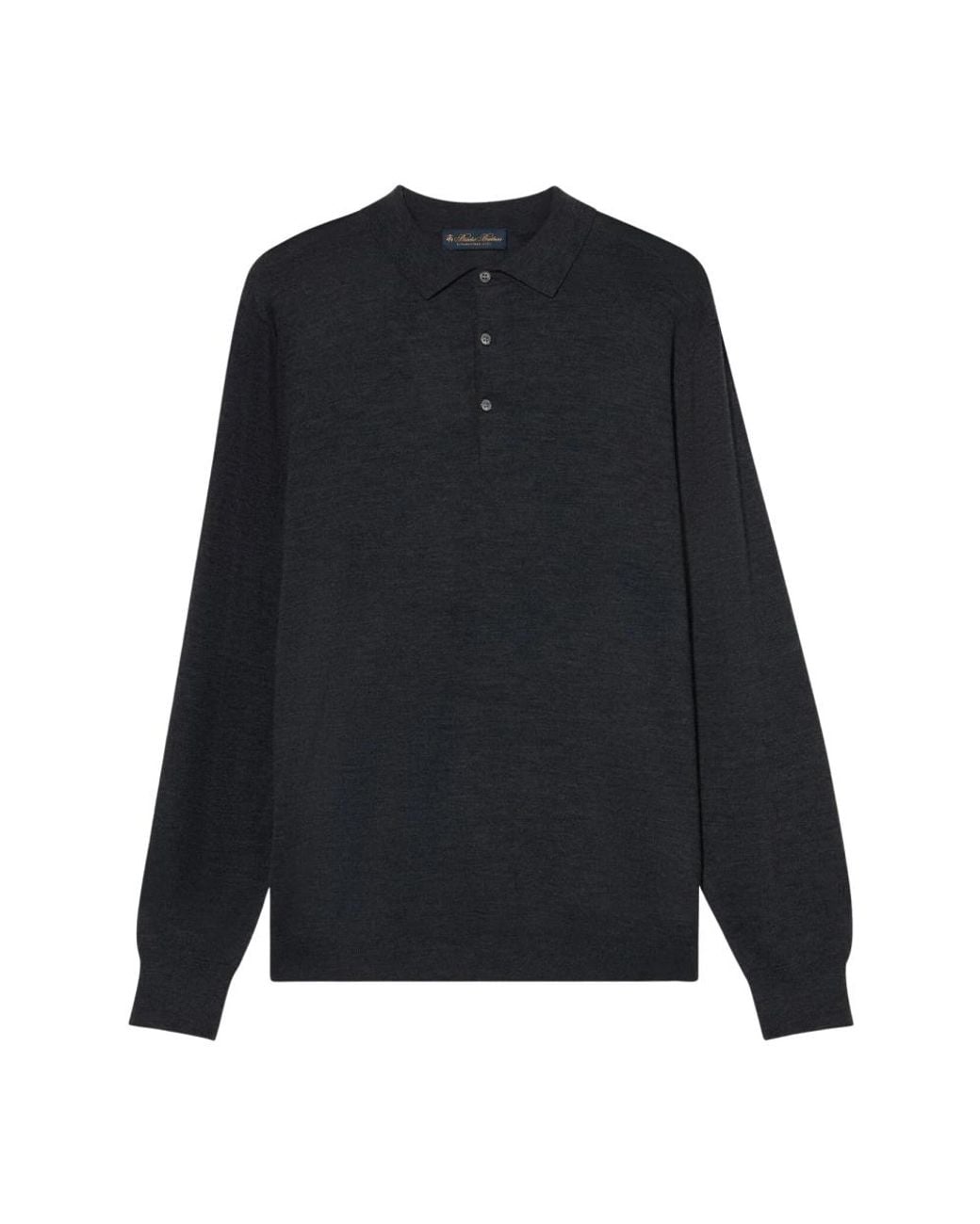 Brooks Brothers Black Round-Neck Knitwear for men