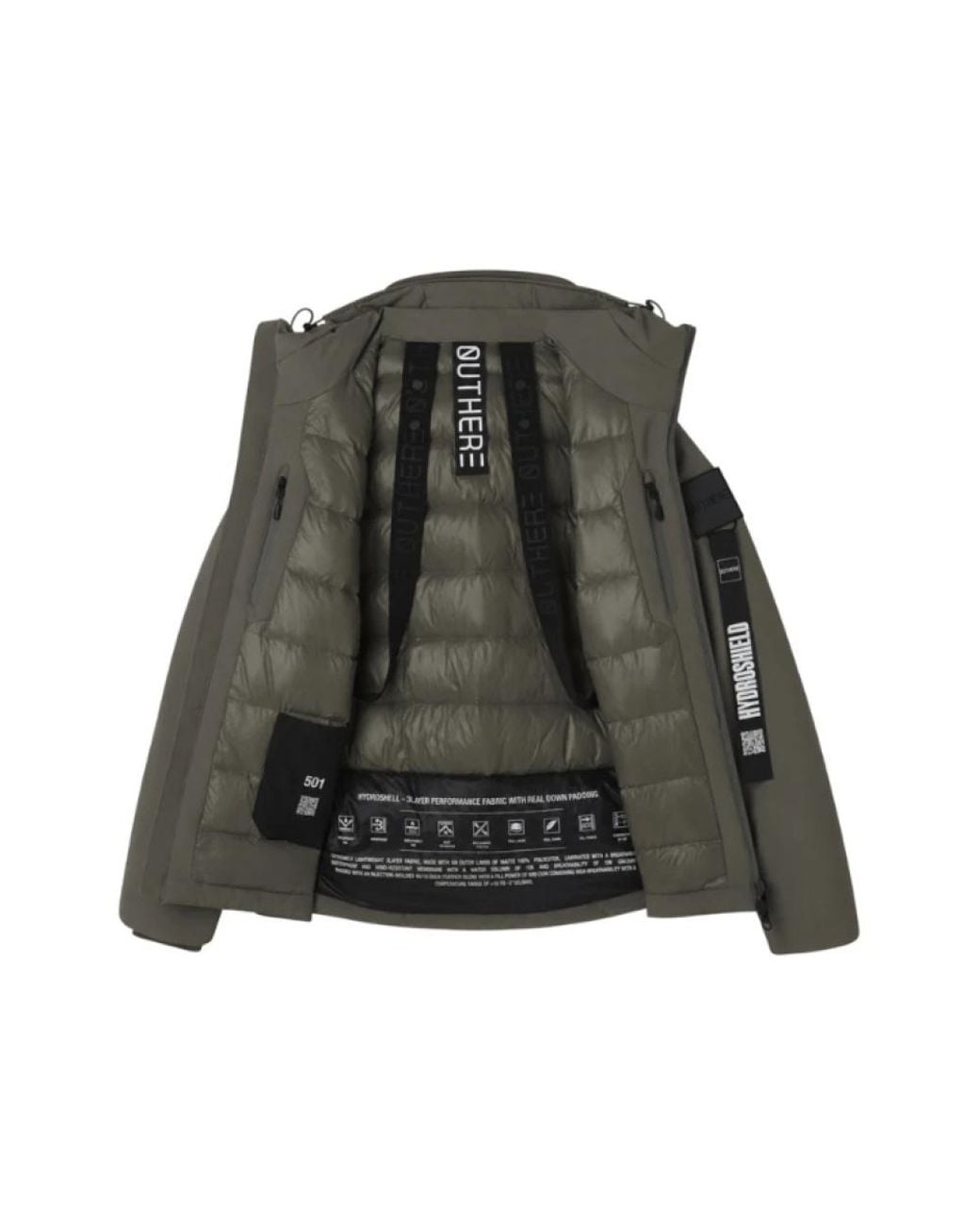 Winter Jackets OUTHERE de hombre de color Green