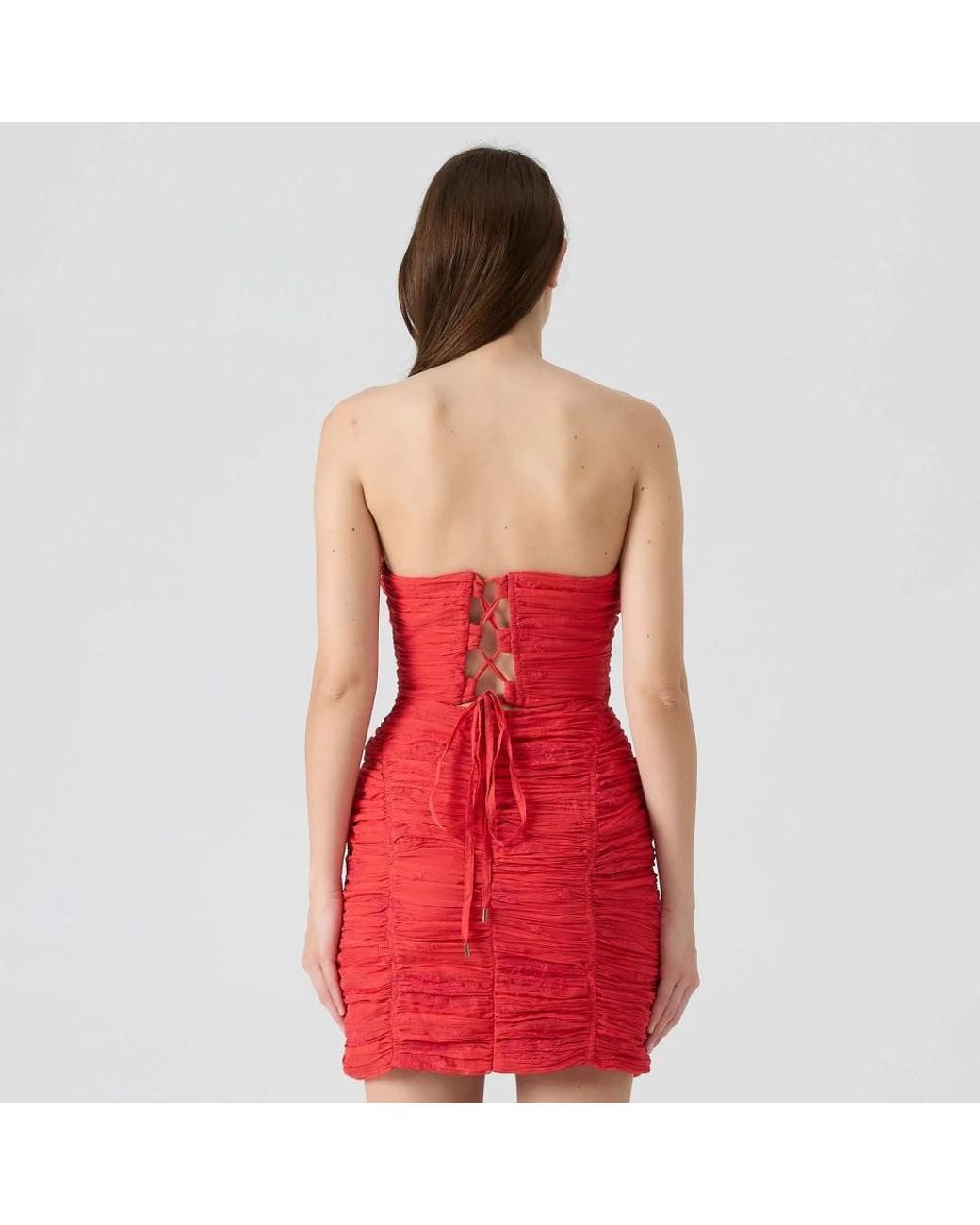 Sabina Musayev Red Short Dresses