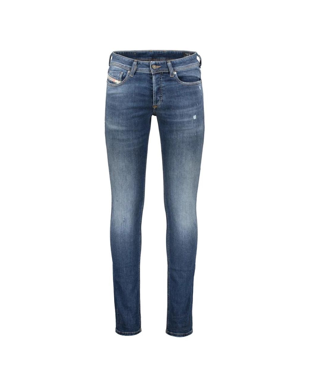 DIESEL Blue Slim-Fit Jeans for men