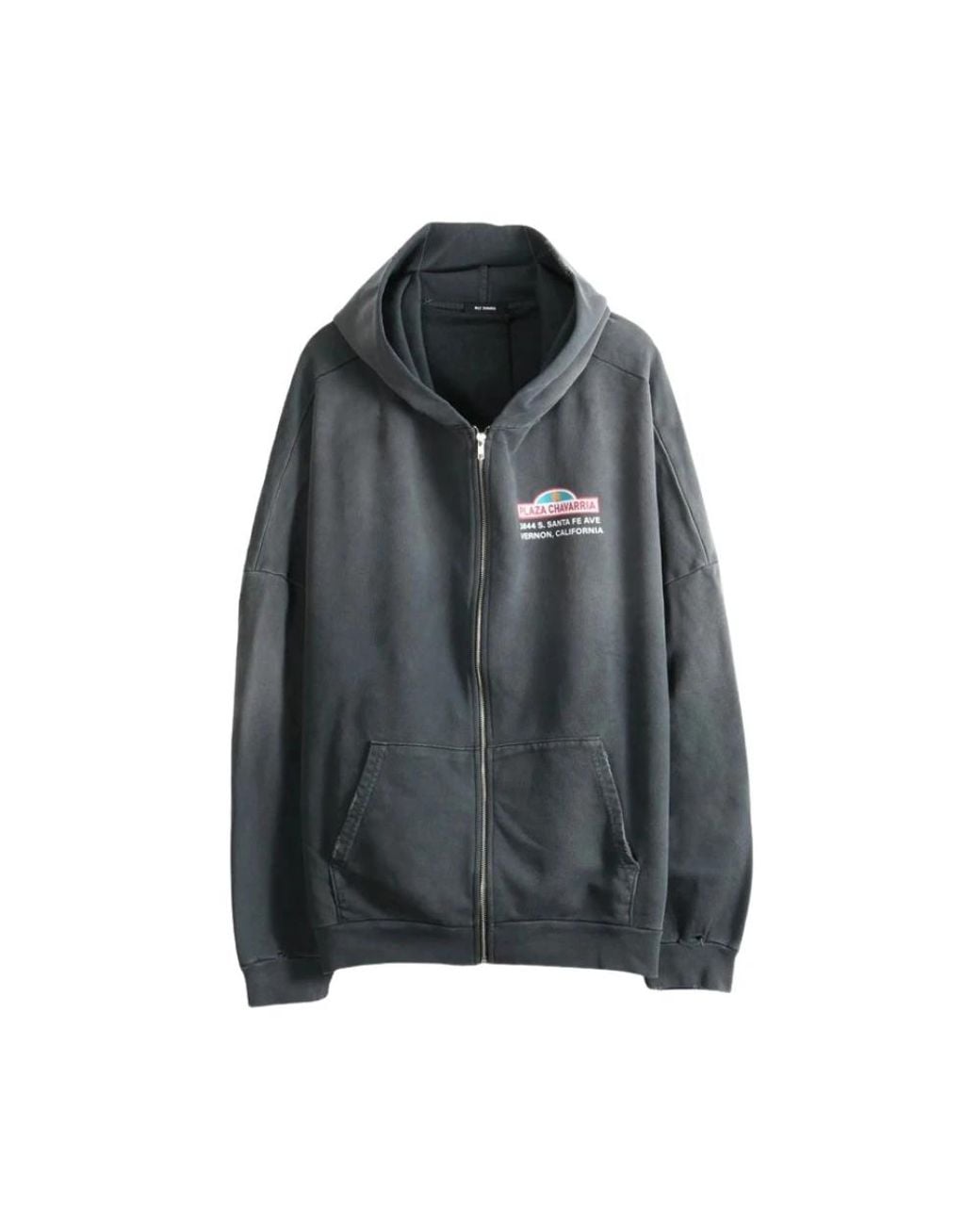 Willy Chavarria Black Zip-Throughs for men