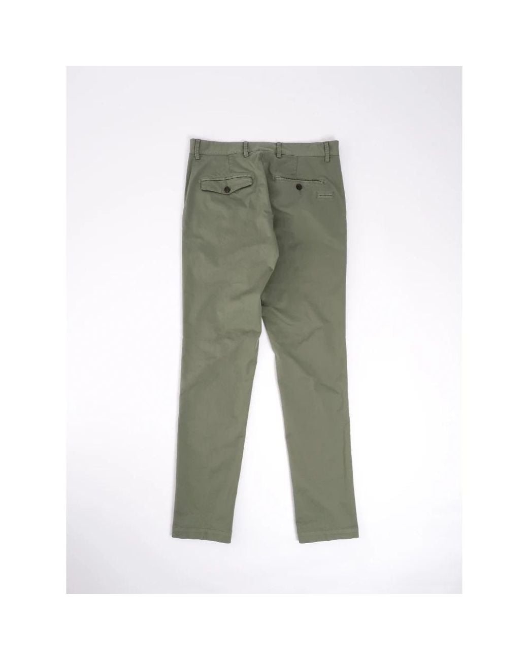 White Sand Green Chinos for men