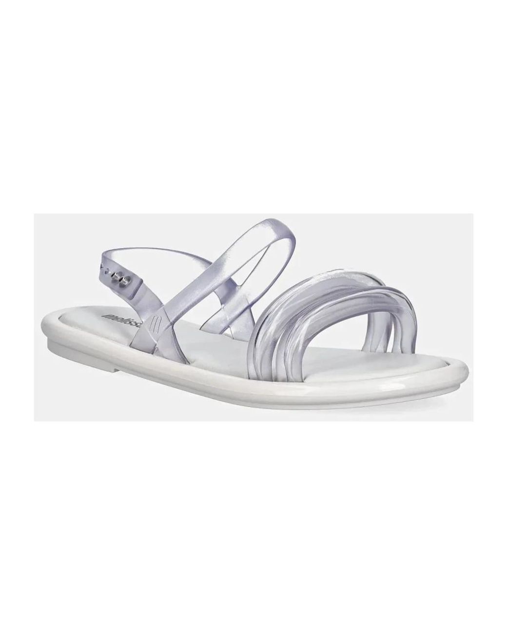 Melissa White Airbubble Sandal Ad