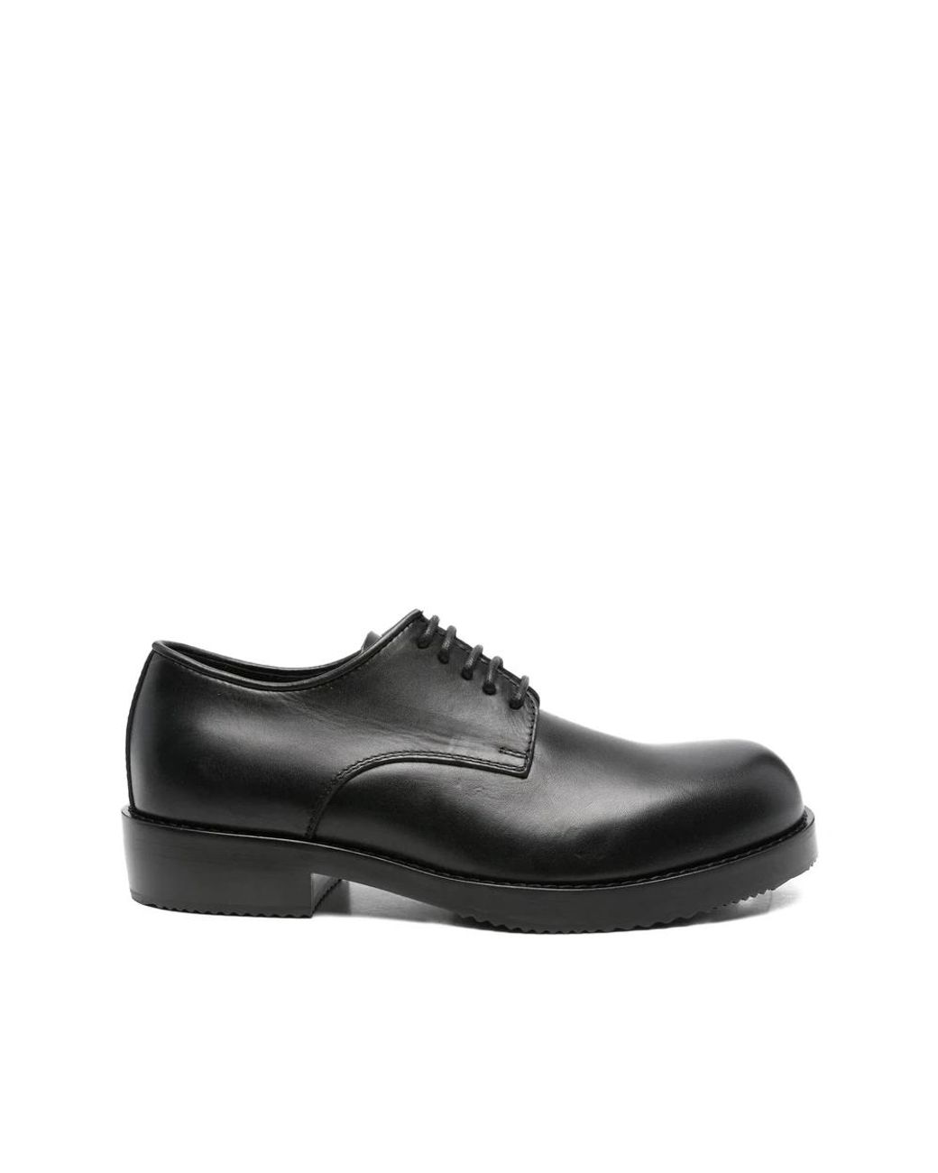 Dries Van Noten Schwarze Schnürschuhe Mit Niedrigem Absatz in Black für Herren