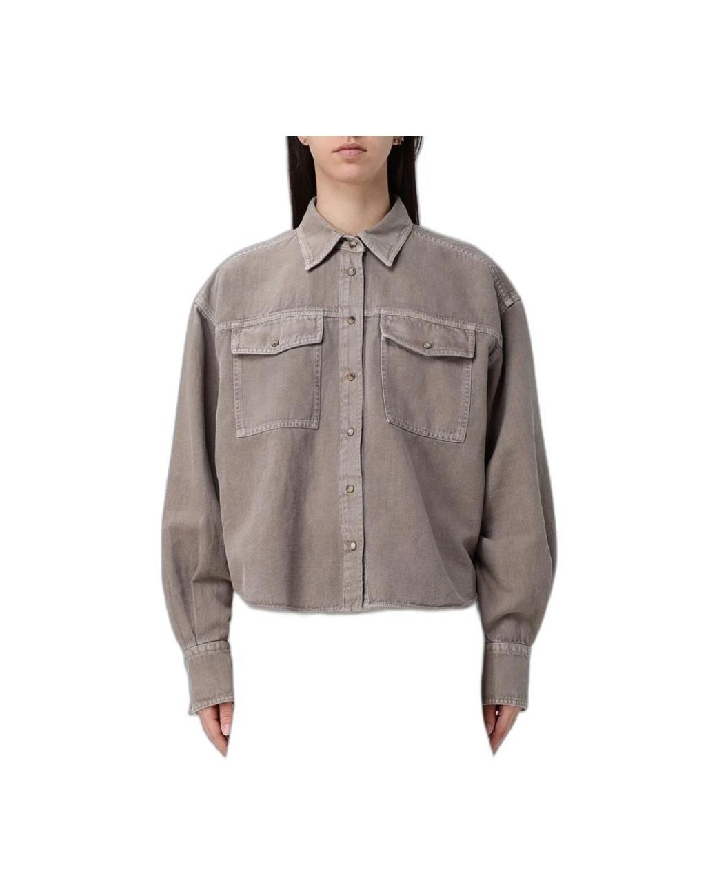 Brunello Cucinelli Brown Shirts