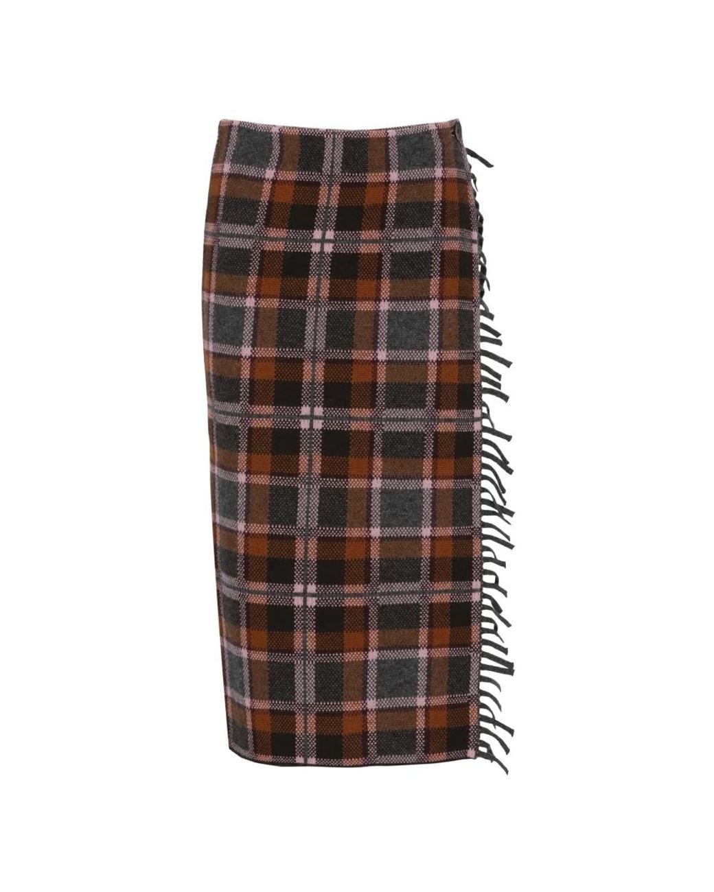 Guest In Residence Brown Midi Skirts