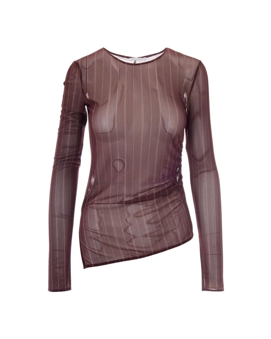 Patrizia Pepe Purple Long Sleeve T-Shirts