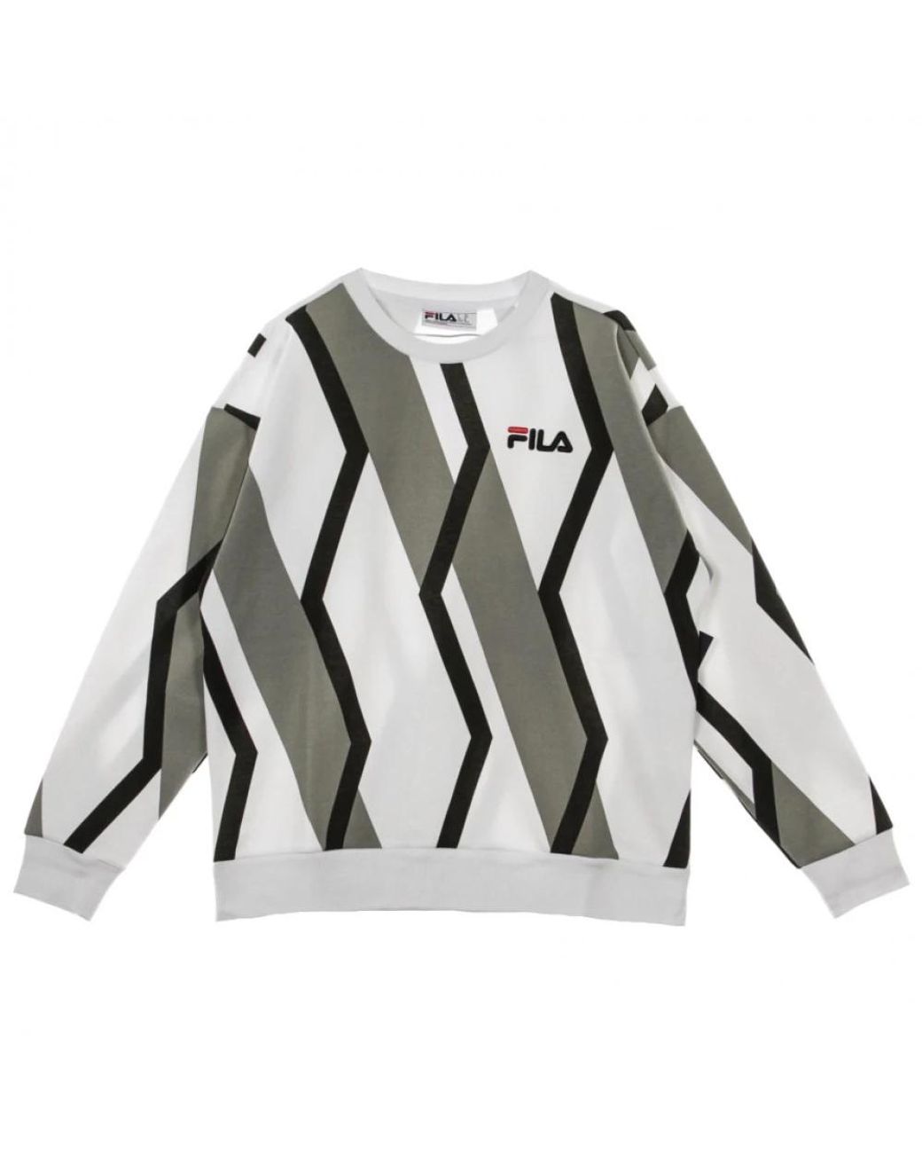 Fila Gray Waverly Lightweight Crewneck Sweatshirt