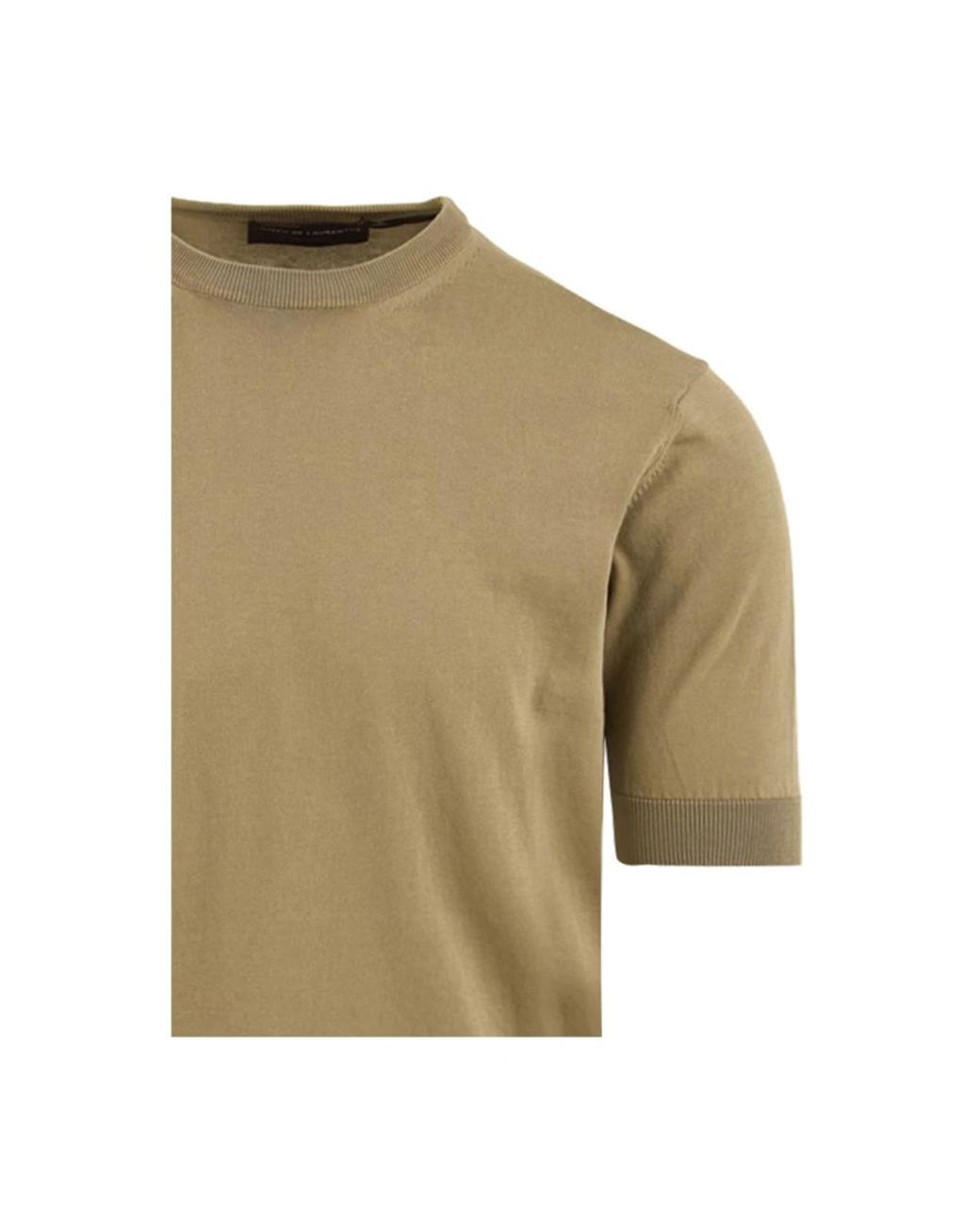 FILIPPO DE LAURENTIIS Green Round-Neck Knitwear for men