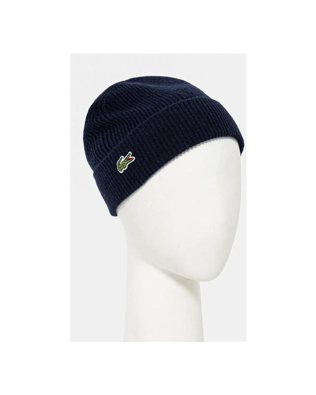 Beanies Lacoste en coloris Blue