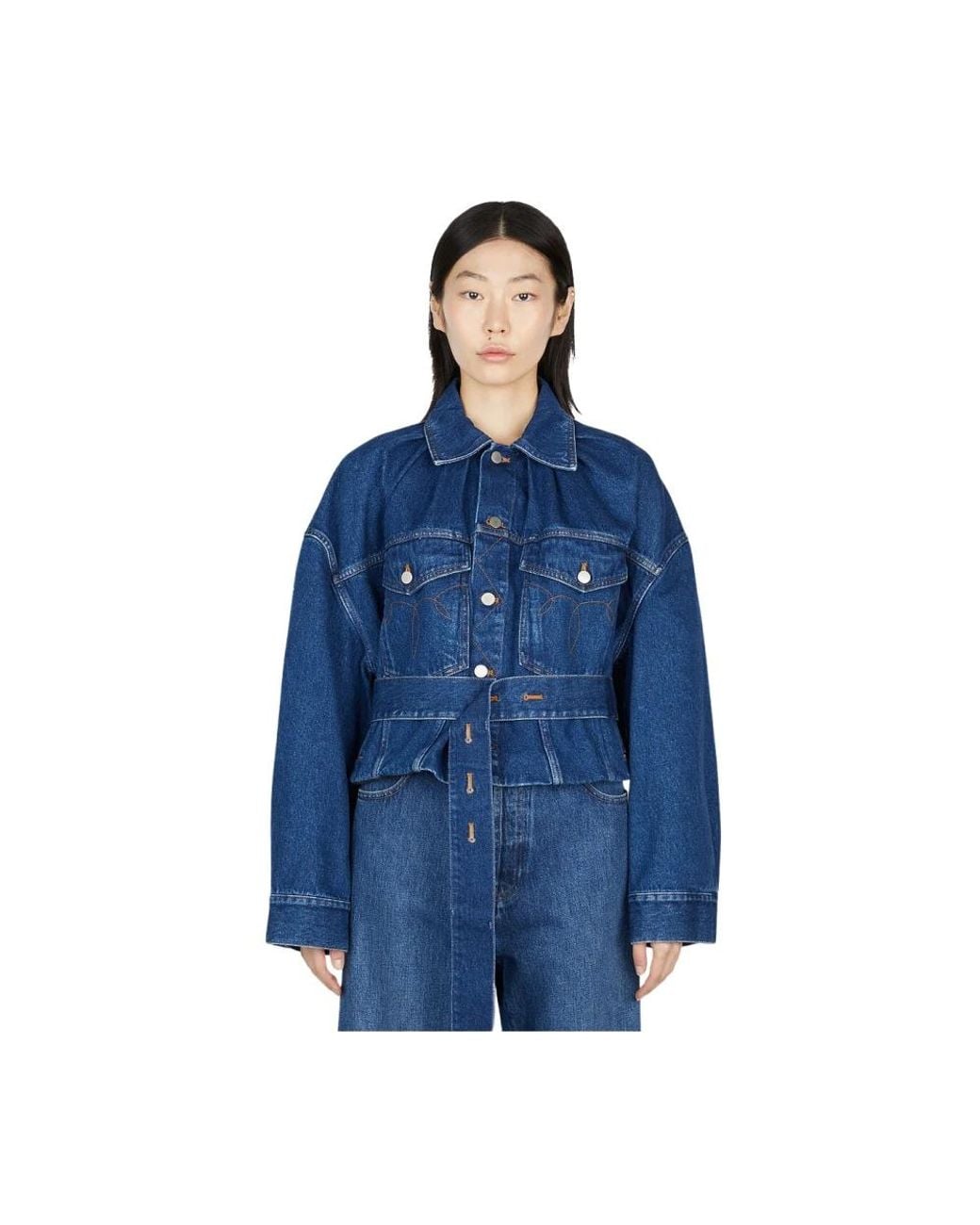 MERYLL ROGGE Blue Denim jacke