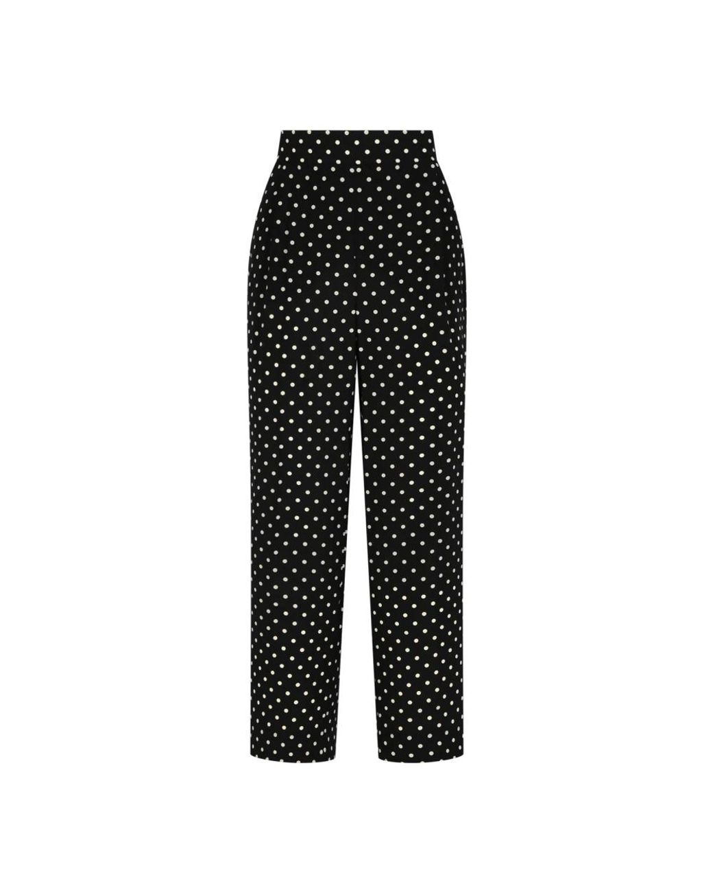 Valentino Black Straight Trousers