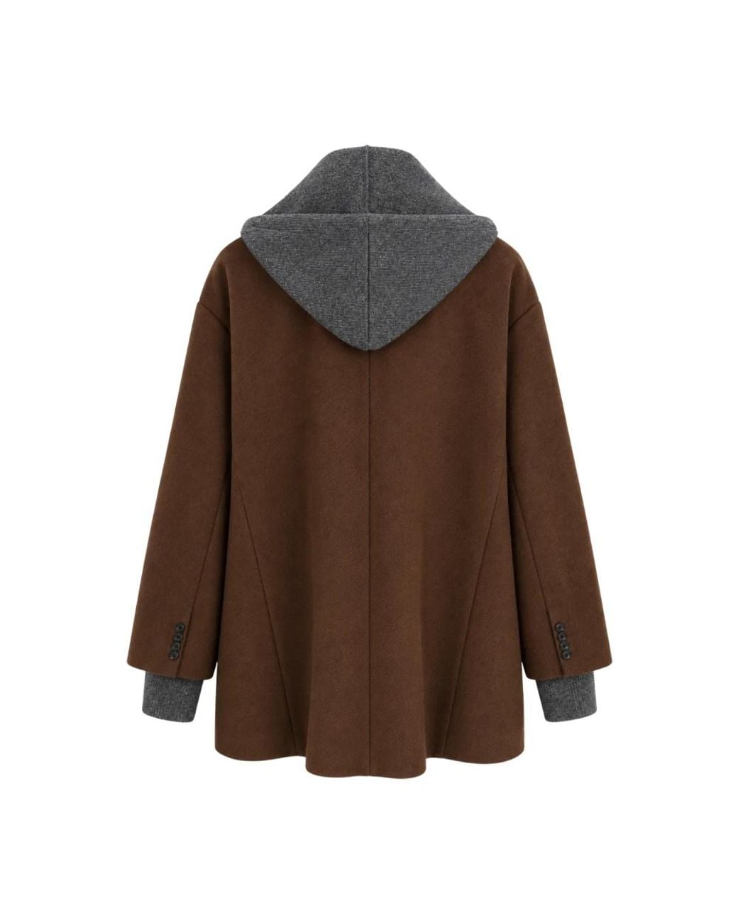 Single-Breasted Coats Jucca en coloris Brown