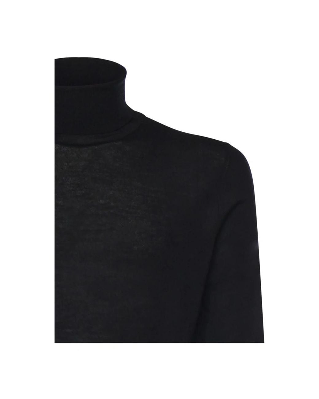 Mauro Ottaviani Black Turtlenecks for men