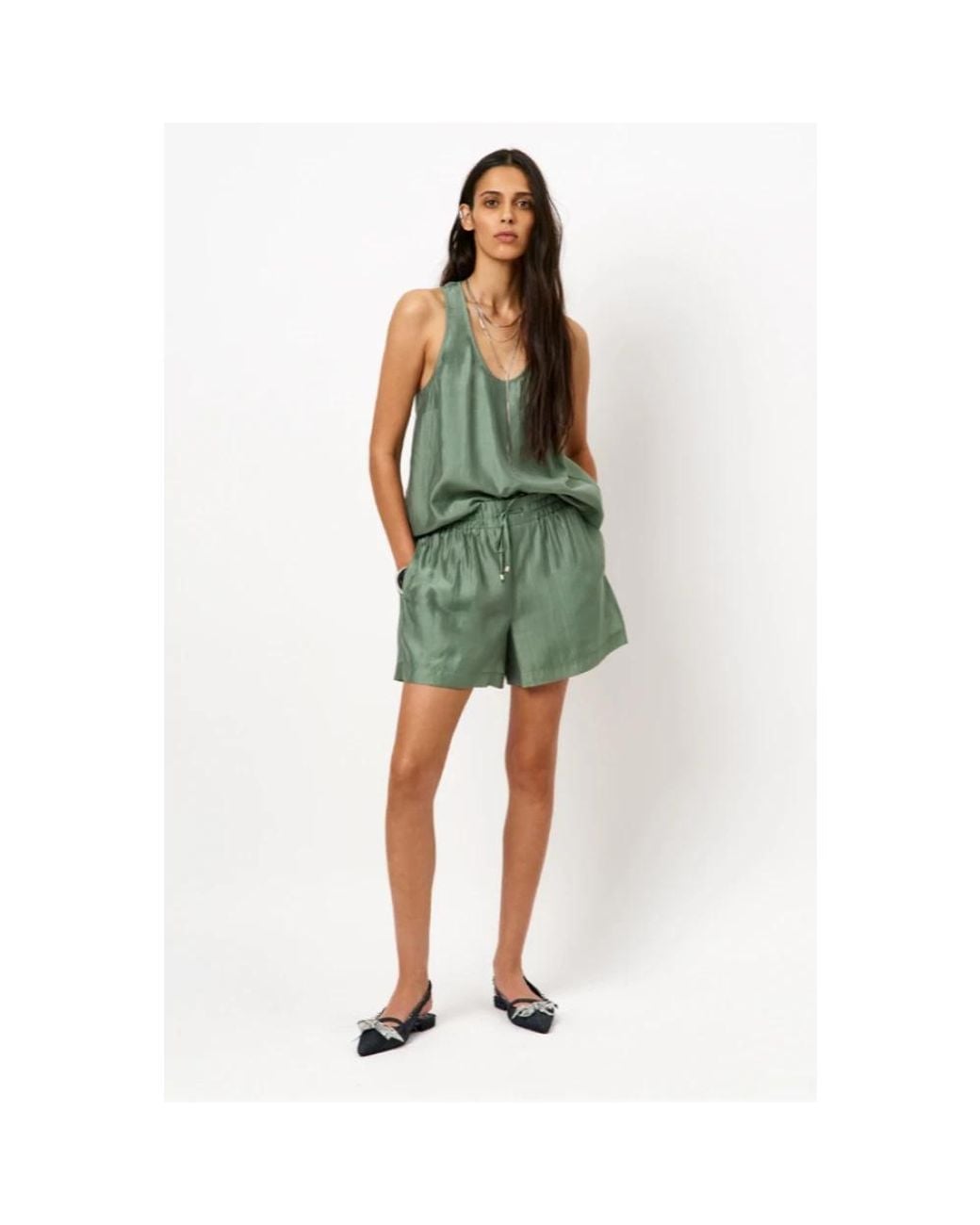 Dante 6 Green Casual Shorts