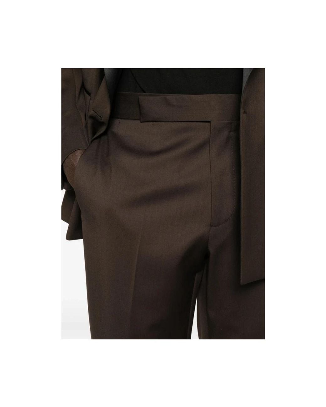 Lardini Brown Double Breasted Suits for men