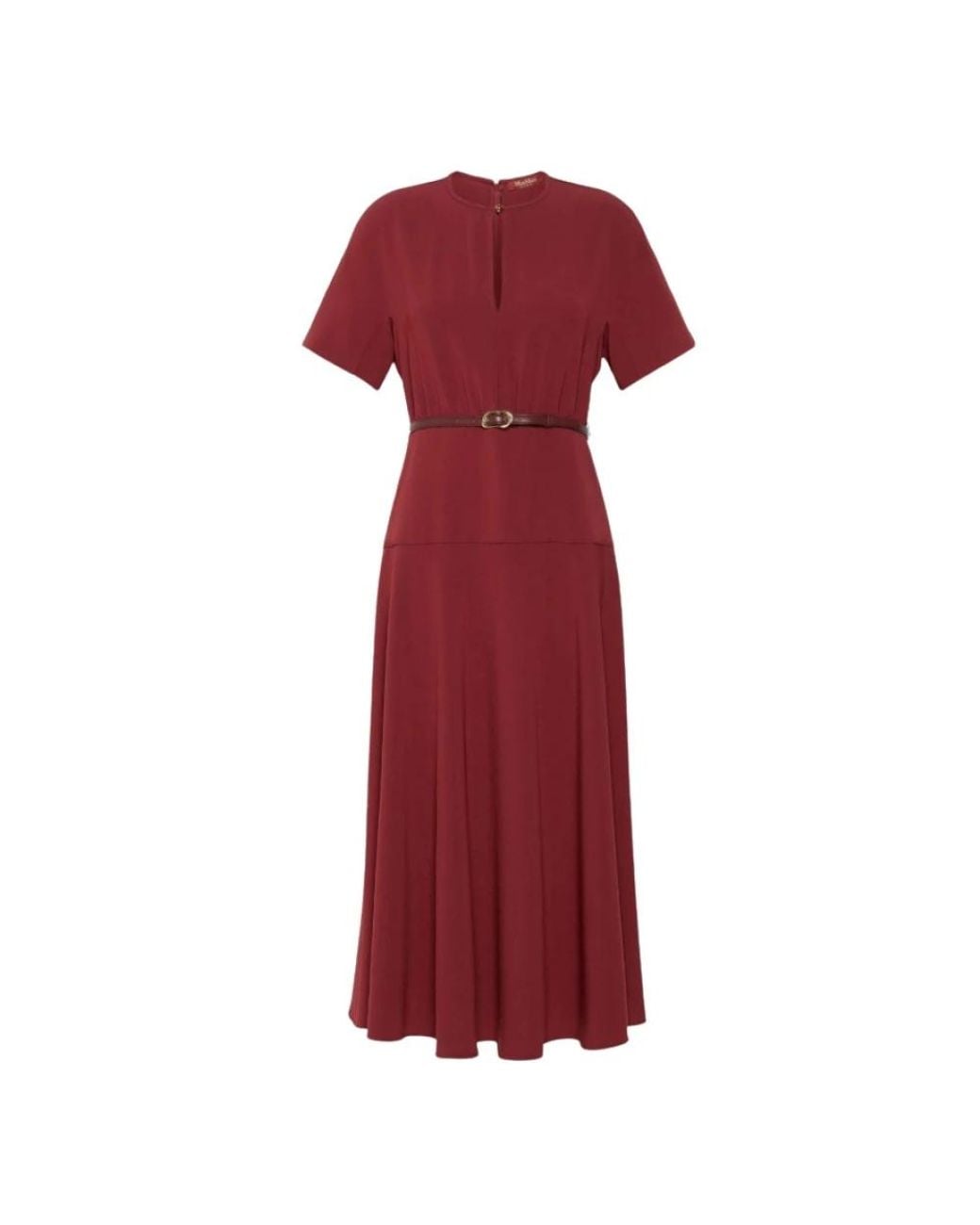 Max Mara Red Midi Dresses