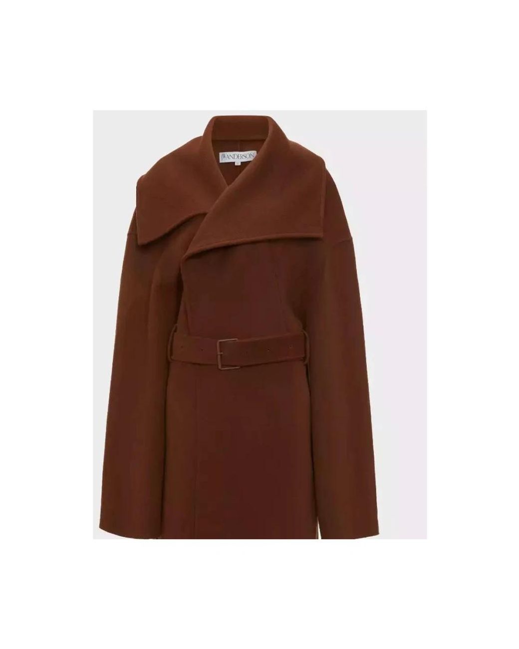 J.W. Anderson Brown Belted Coats