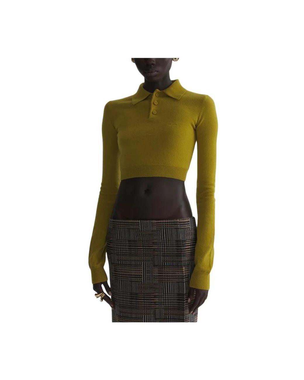 Polo Shirts Mugler de color Green