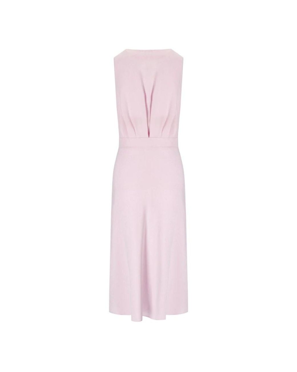 Elisabetta Franchi Pink Midi Dresses