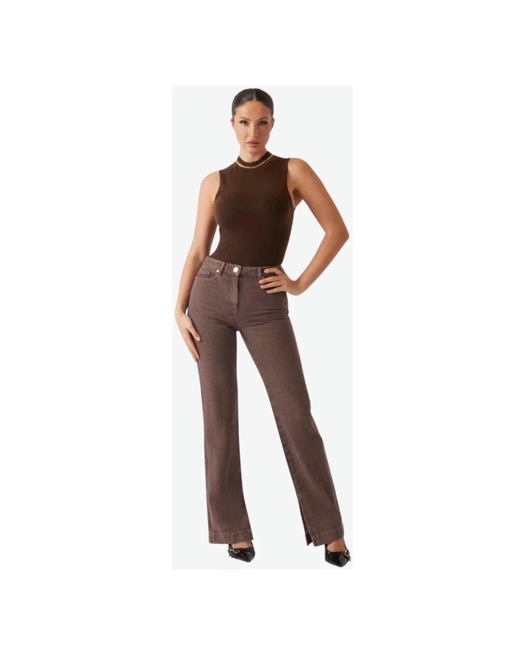 Marciano Brown Bootcut Jeans