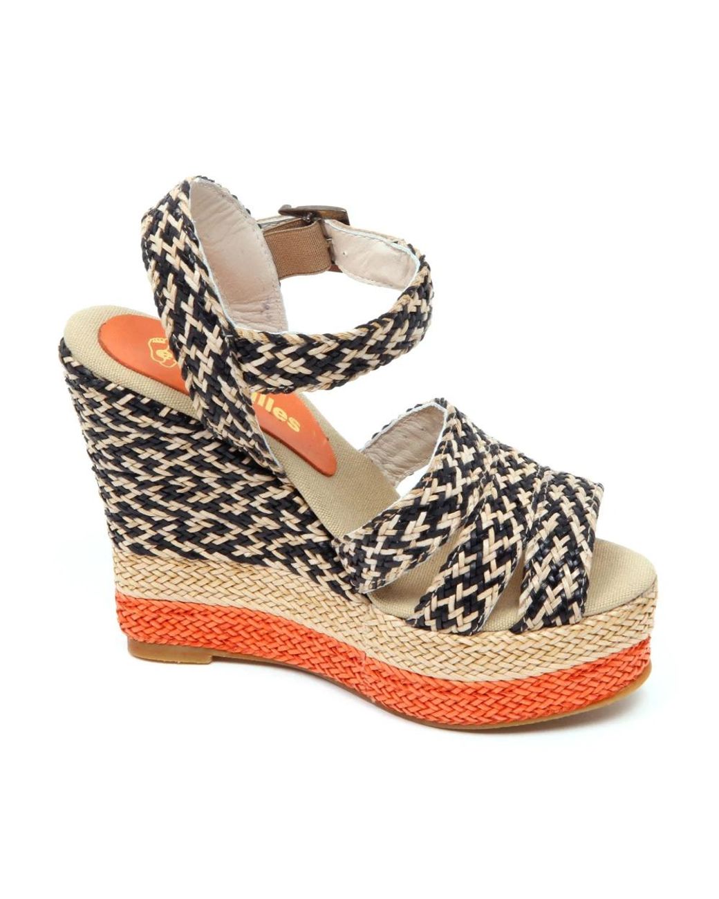 Wedges di Espadrilles in Brown