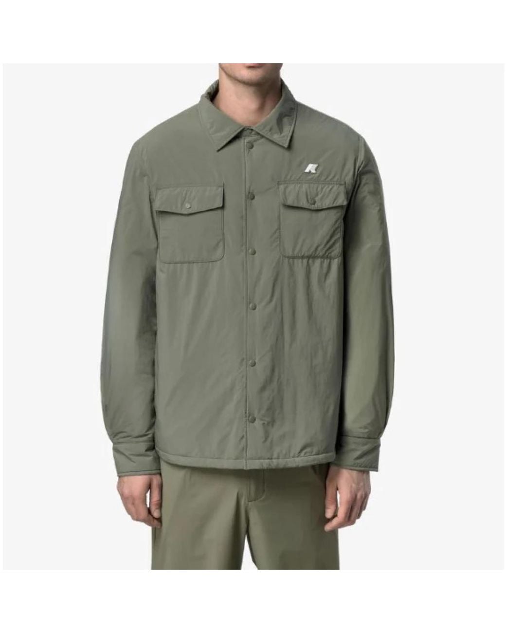 K-Way Green Light Jackets for men